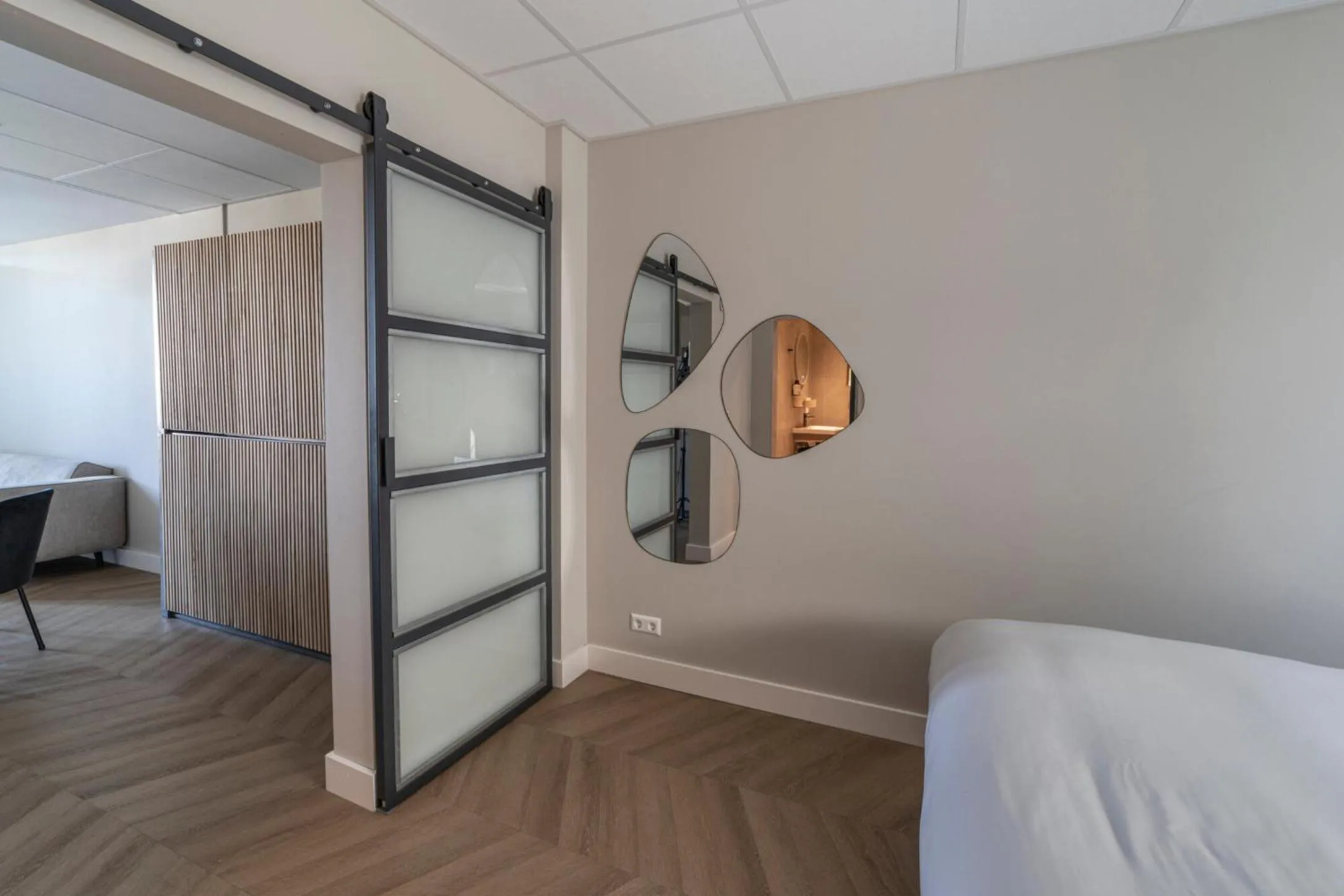 Bed in Strandstudio's Camperduin