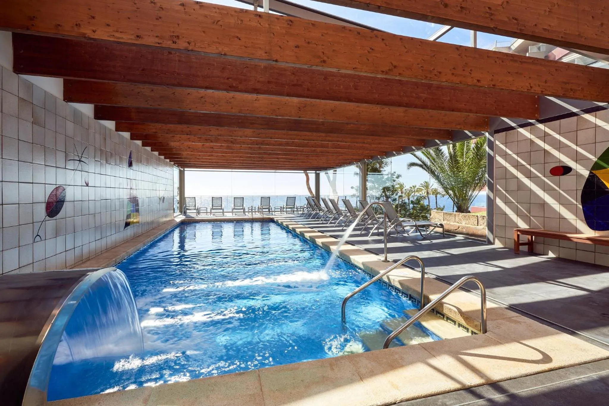 Swimming pool in Palace Bonanza Playa Resort & SPA by Olivia Hotels Collection