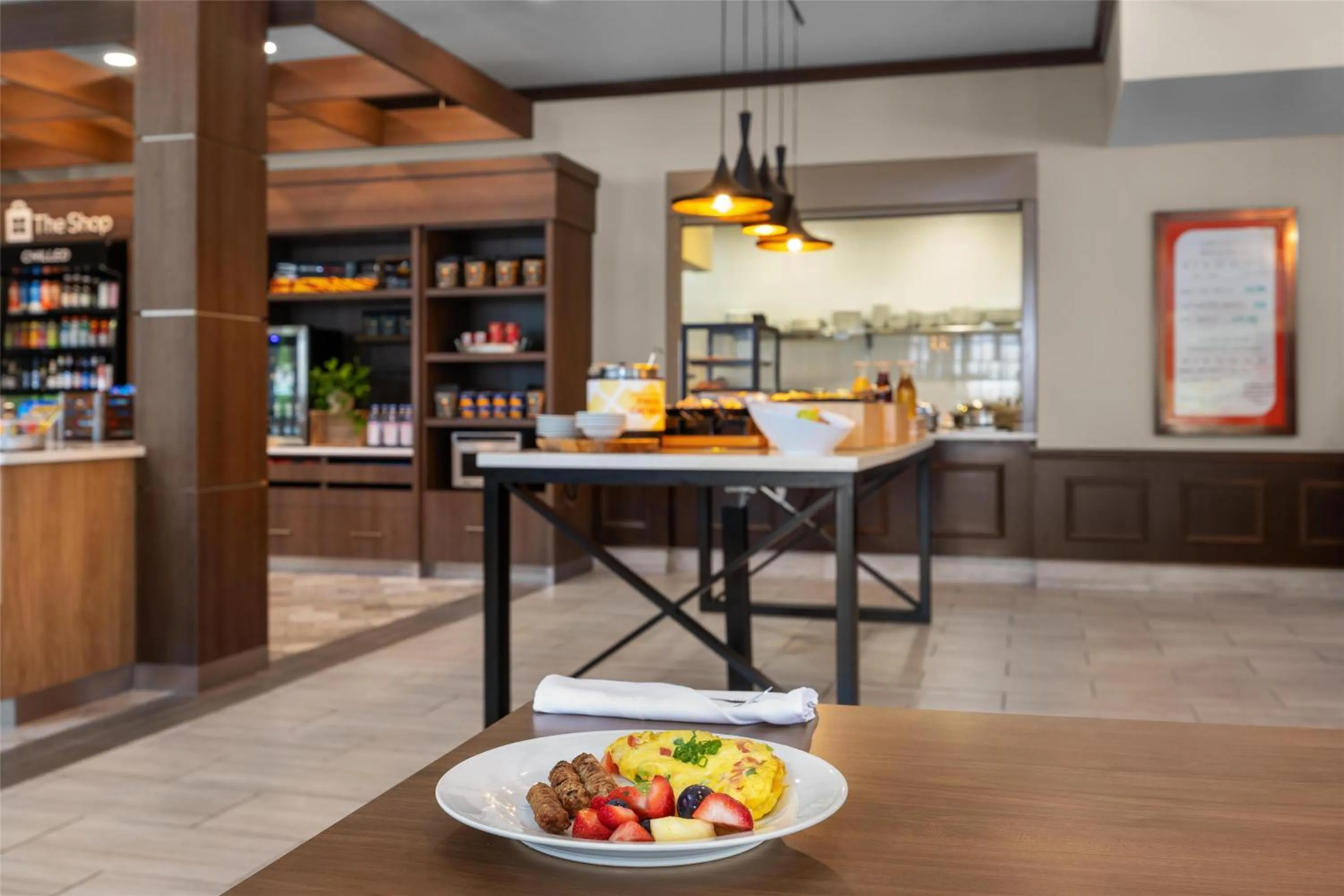 Breakfast in Hilton Garden Inn Ames