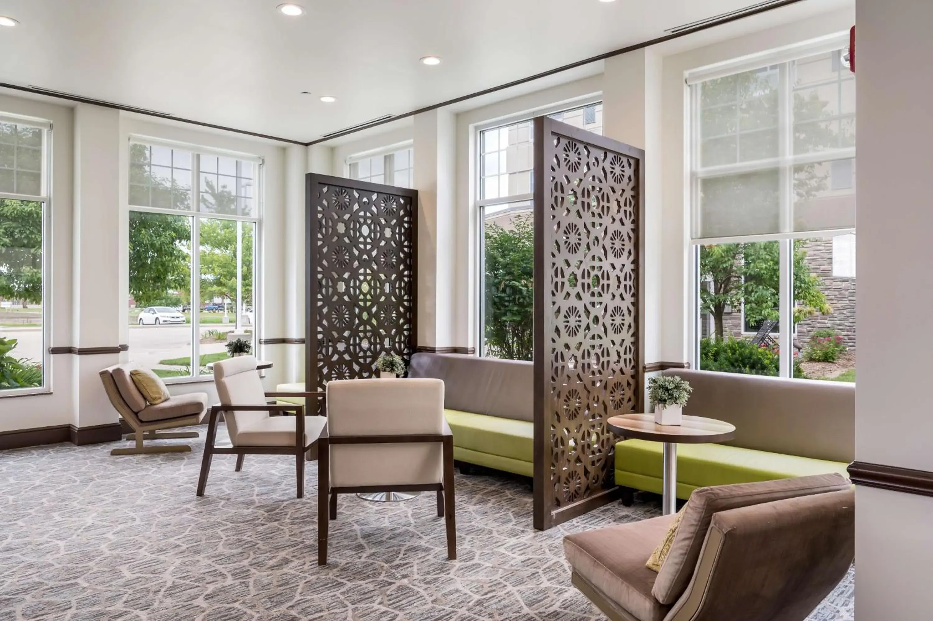 Lobby or reception in Hilton Garden Inn Ames Lobby or reception in Hilton Garden Inn Ames