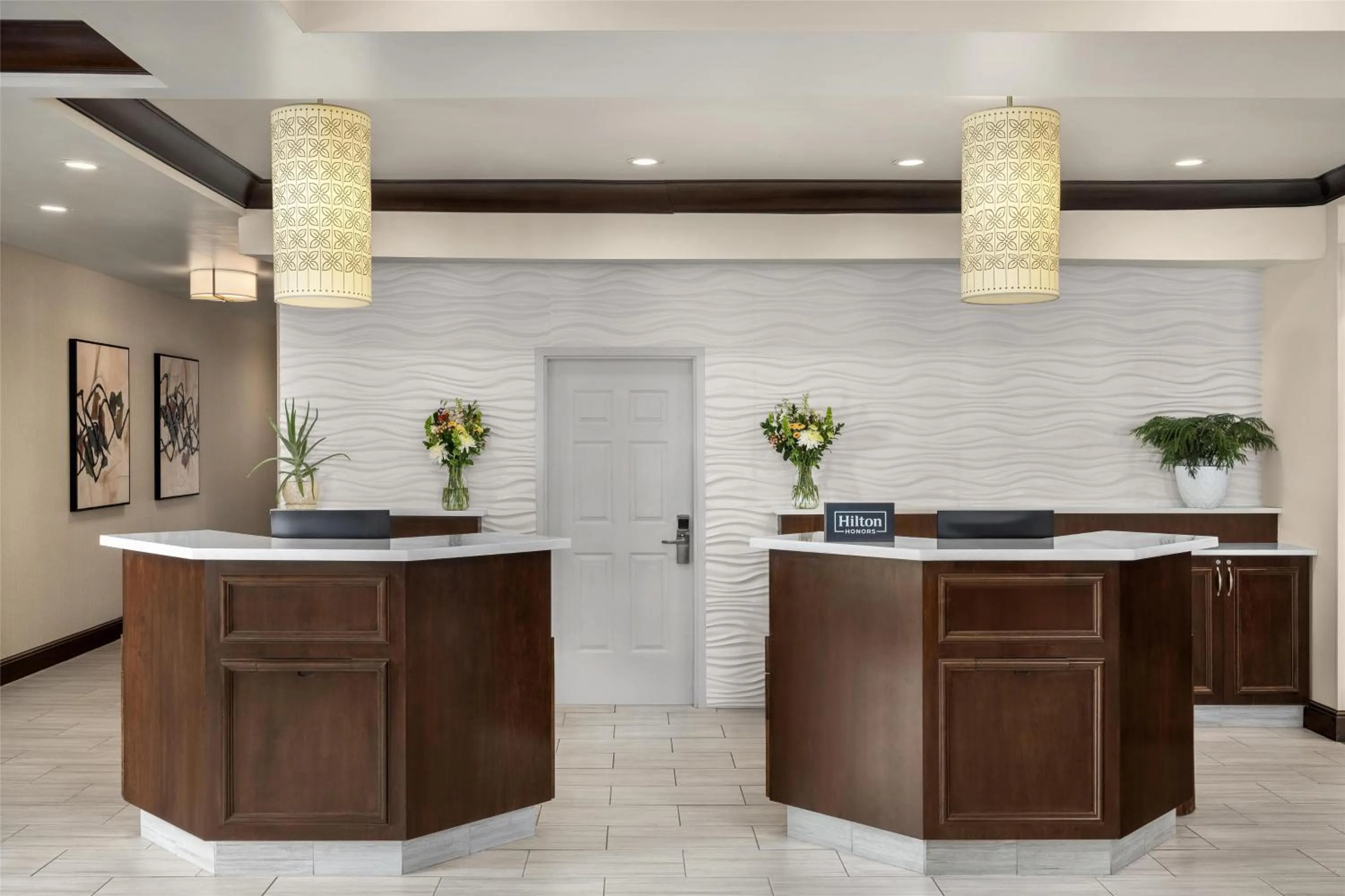 Lobby or reception in Hilton Garden Inn Ames