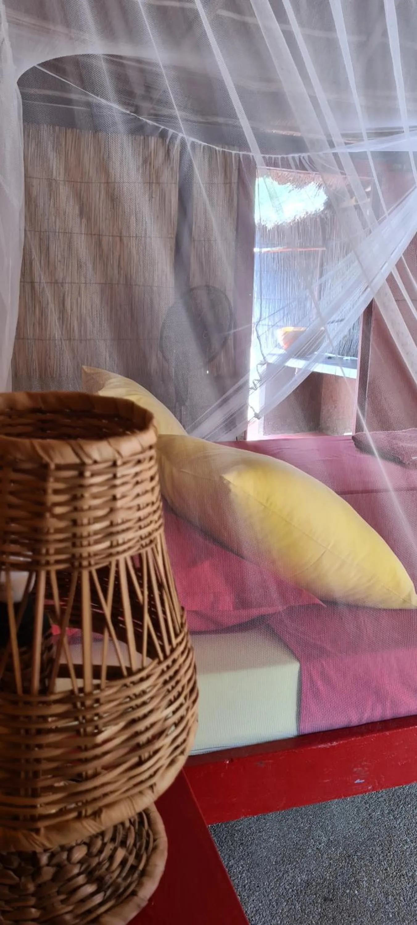 Bed in Campement Hakuna Lodge