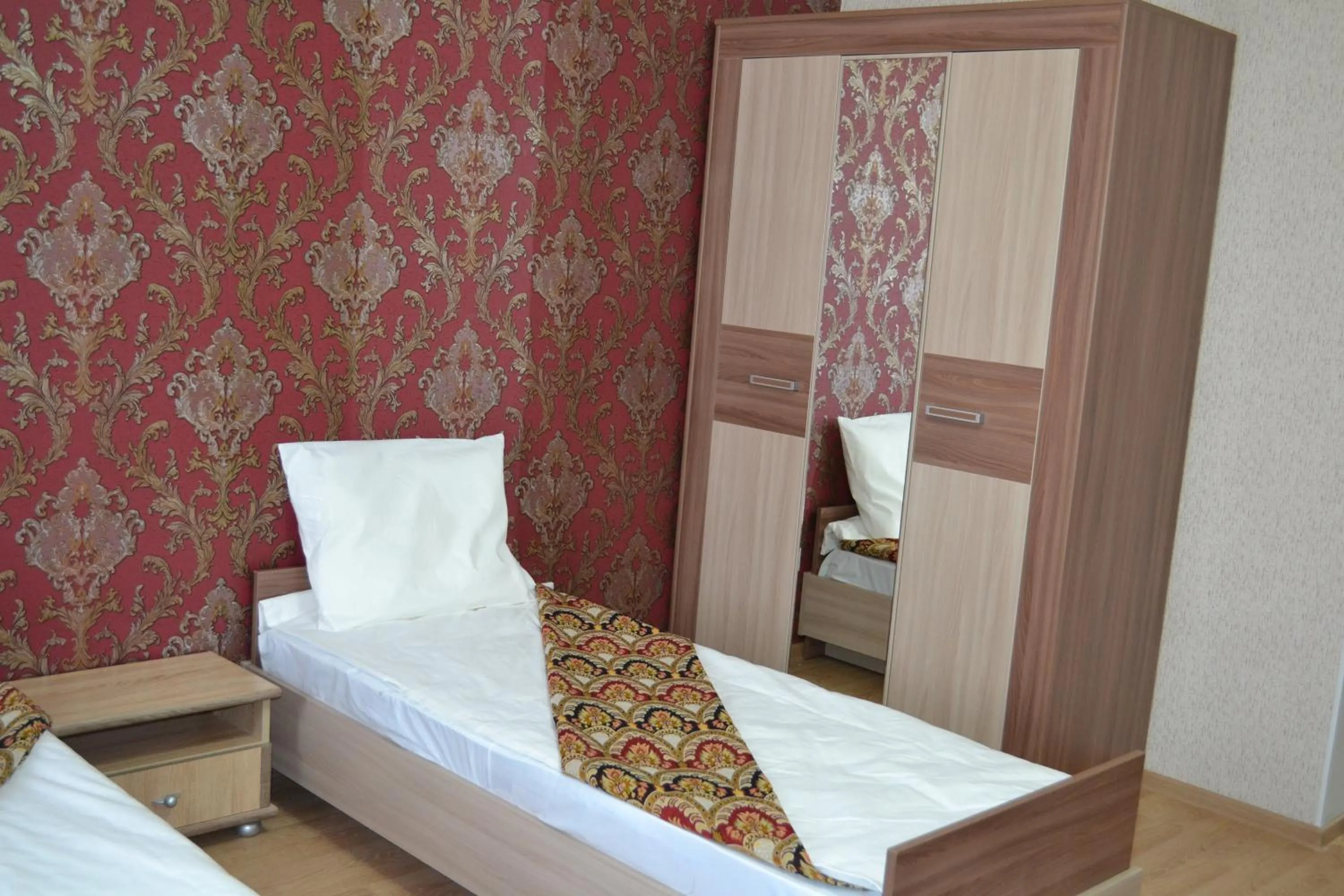 Bed in Hotel Alash