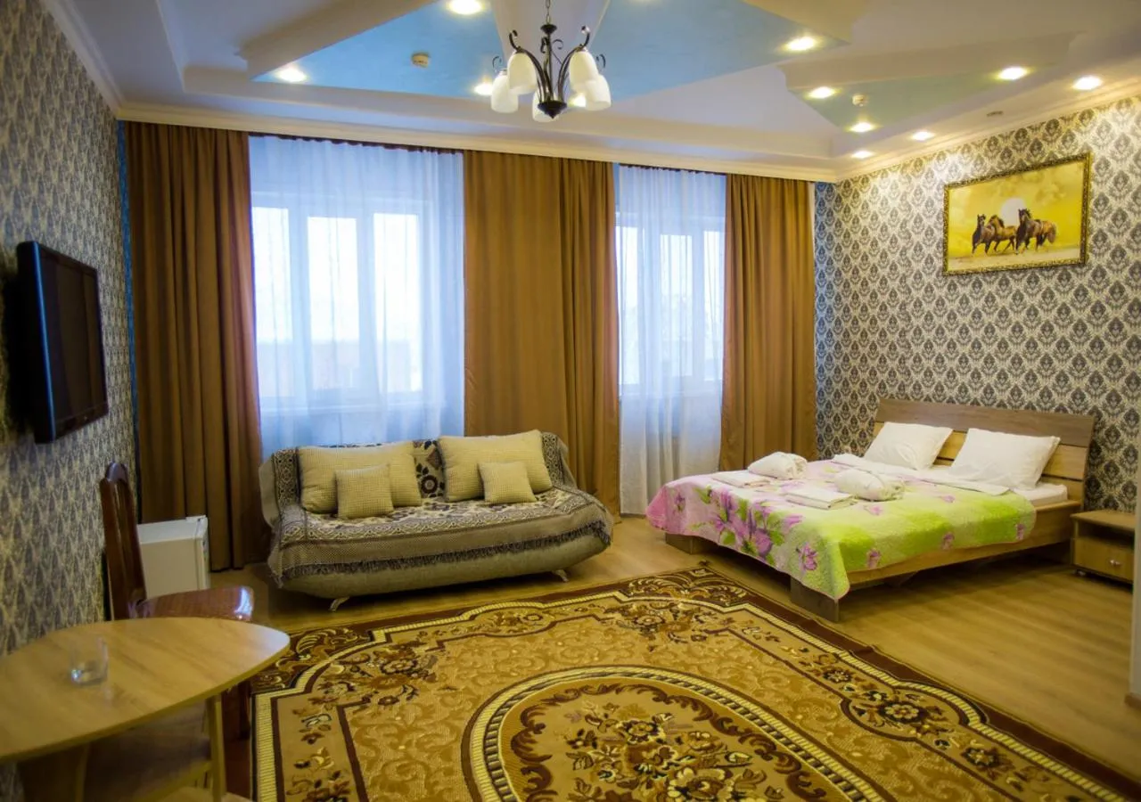 Bed in Hotel Alash
