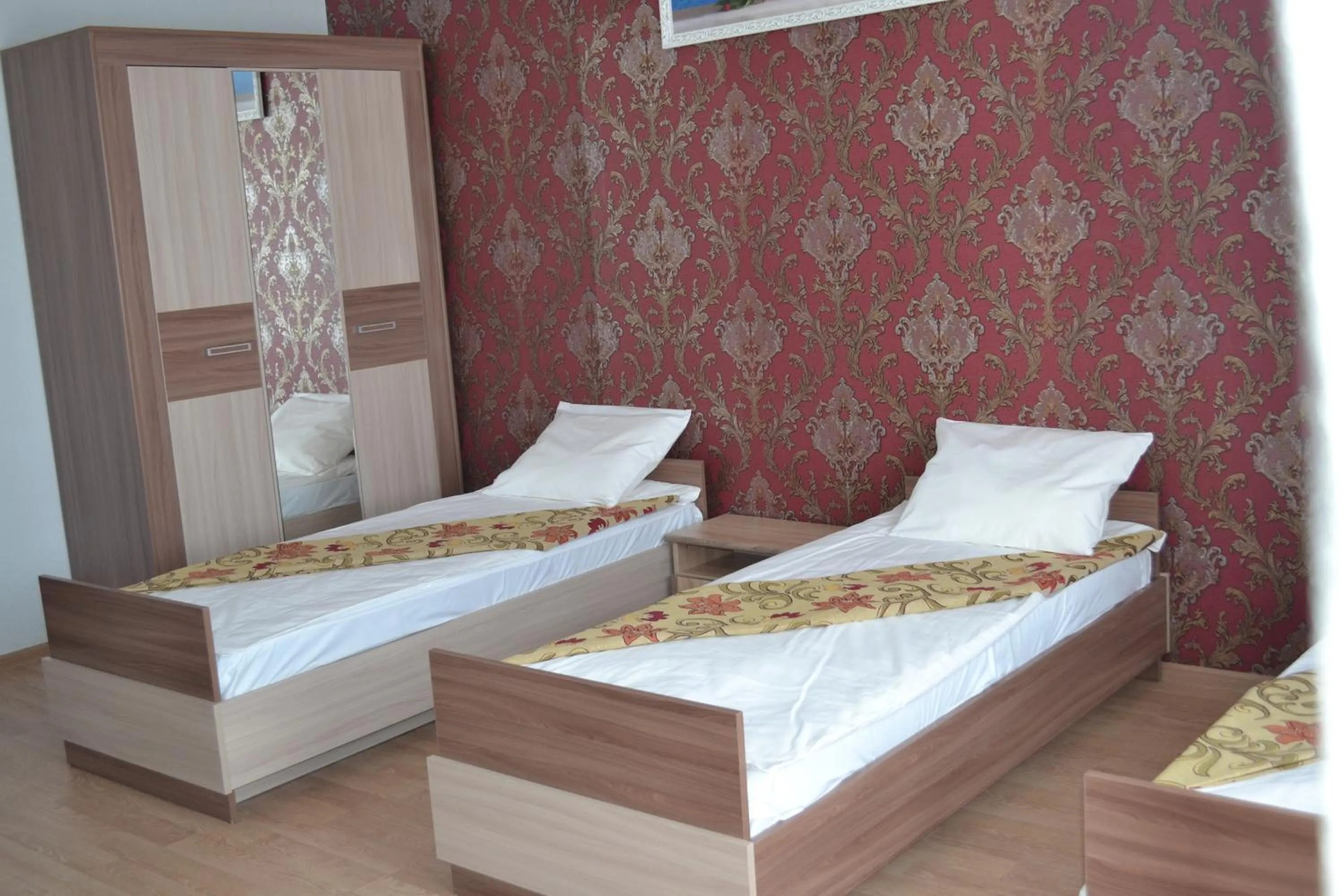 Bed in Hotel Alash