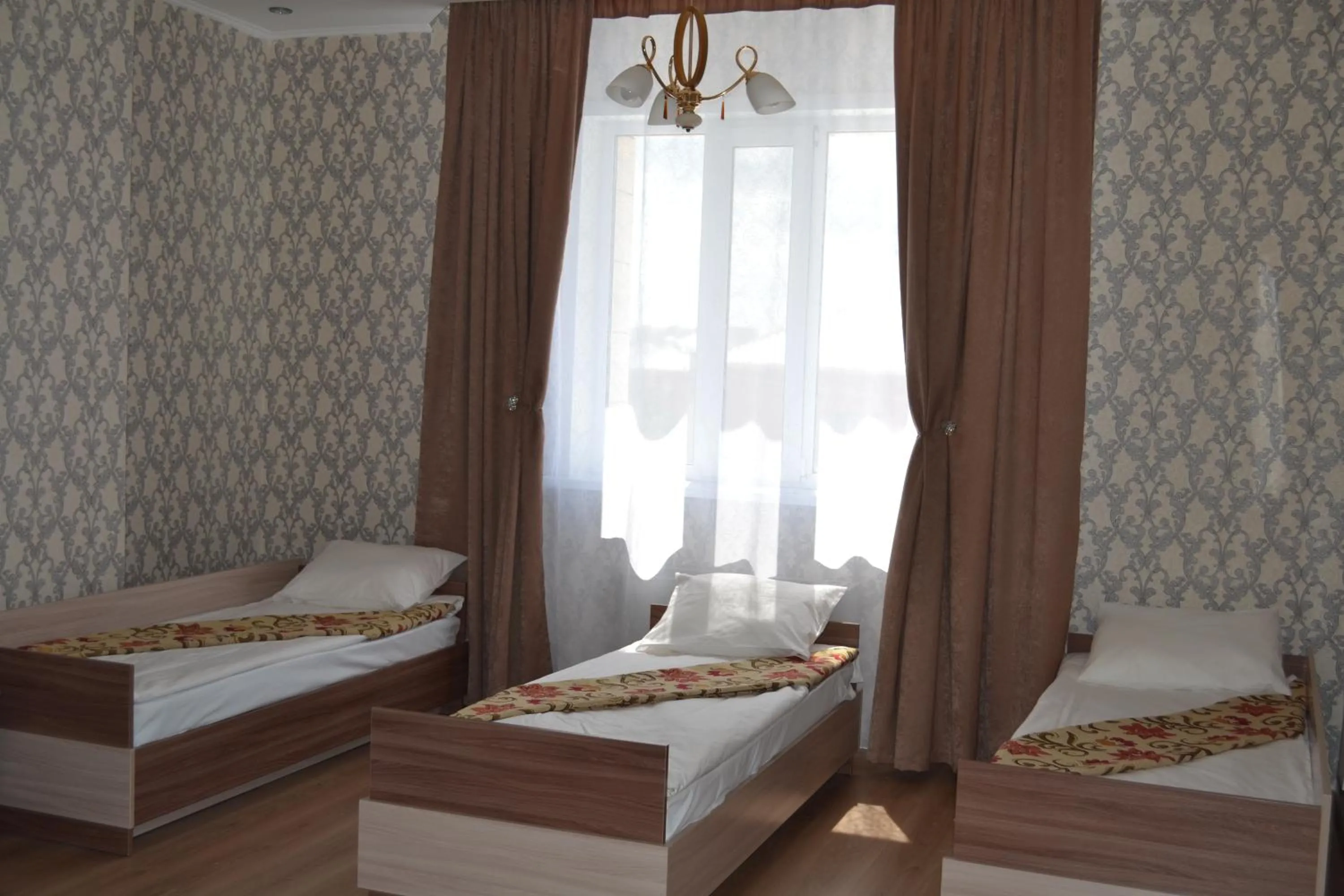 Bed in Hotel Alash