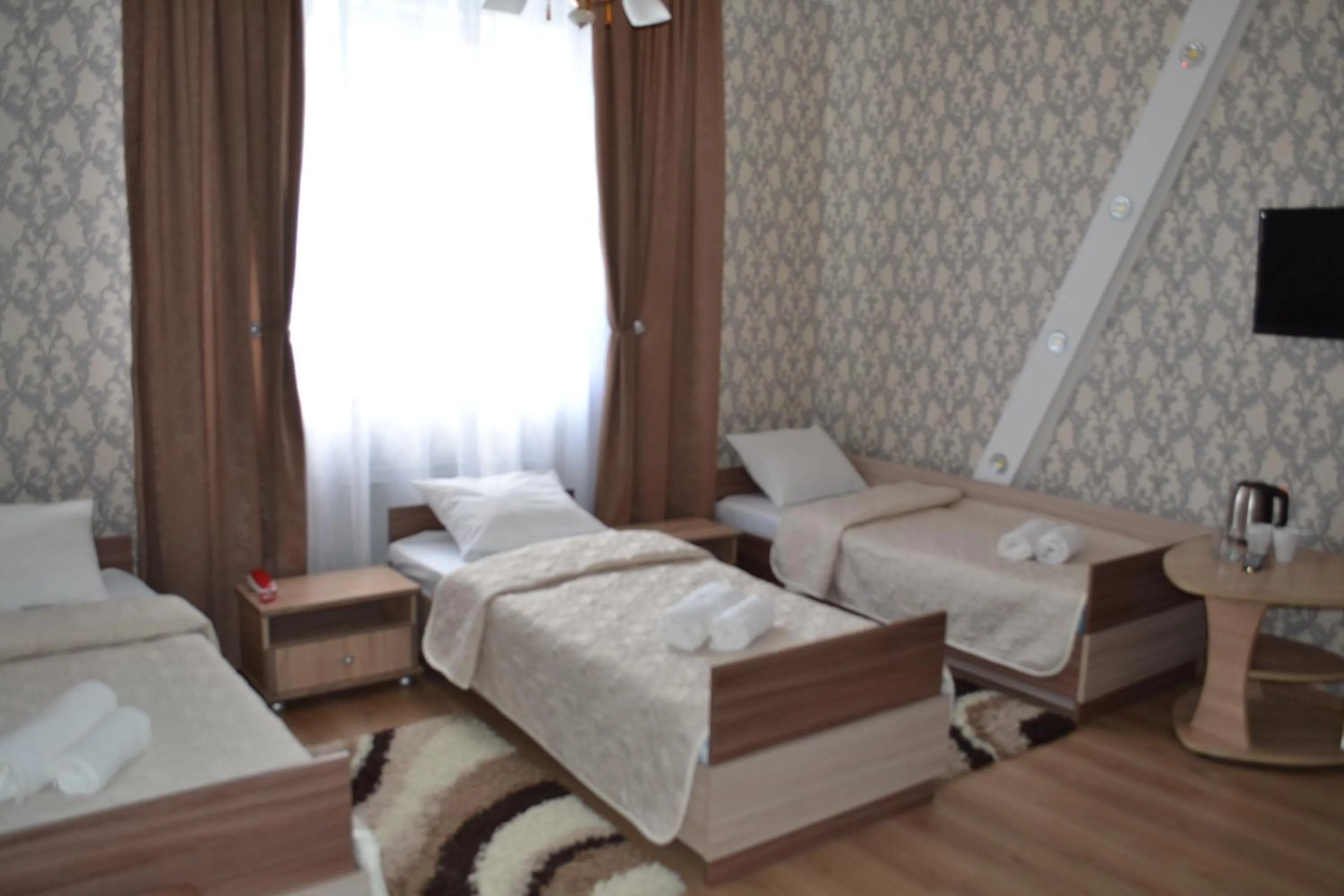 Bed in Hotel Alash