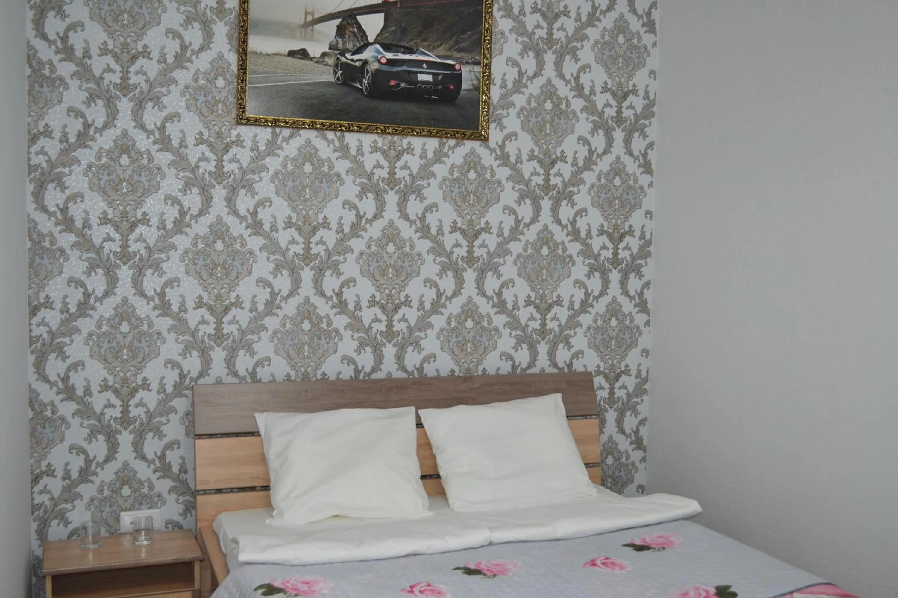 Bed in Hotel Alash