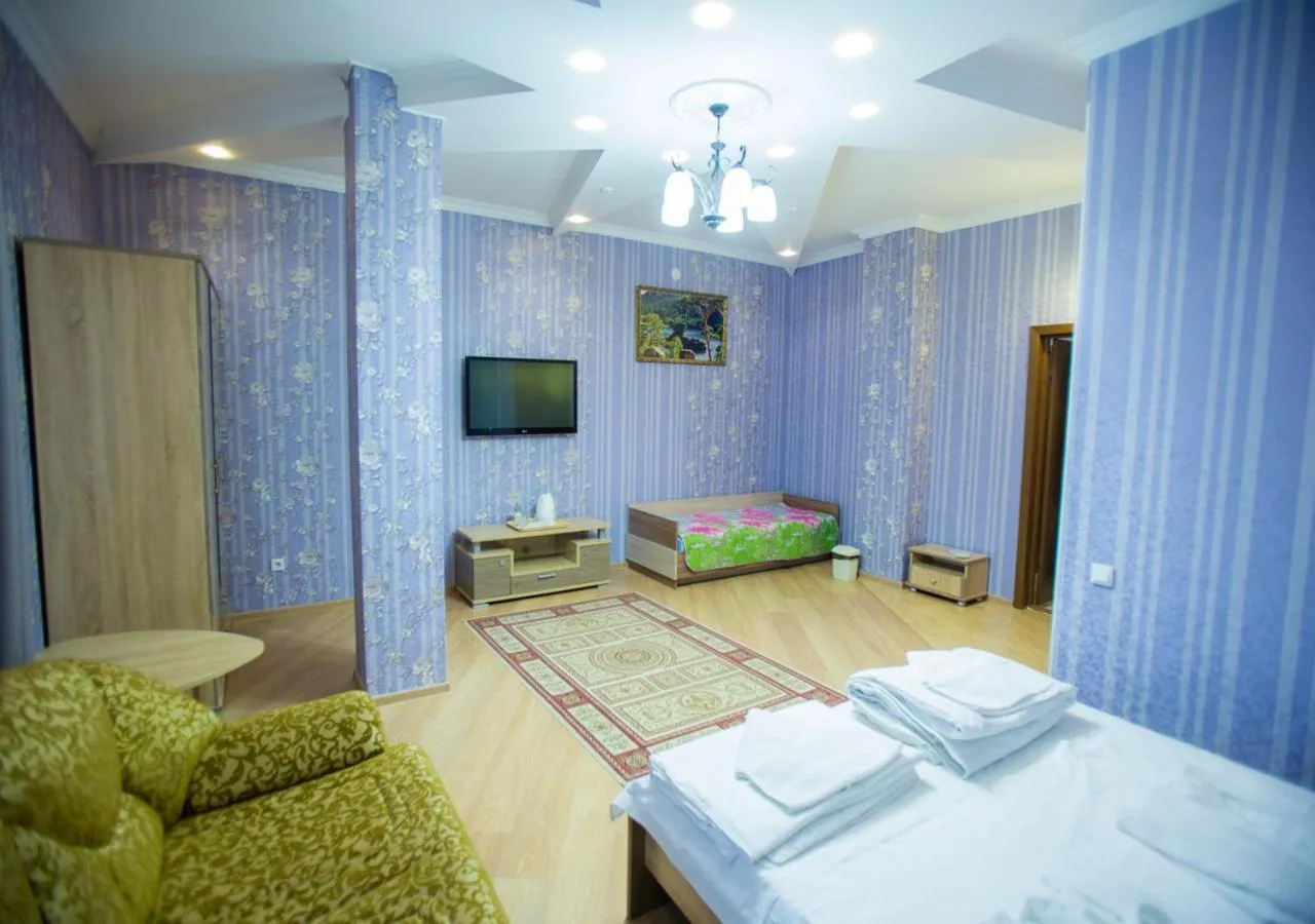 Bed in Hotel Alash