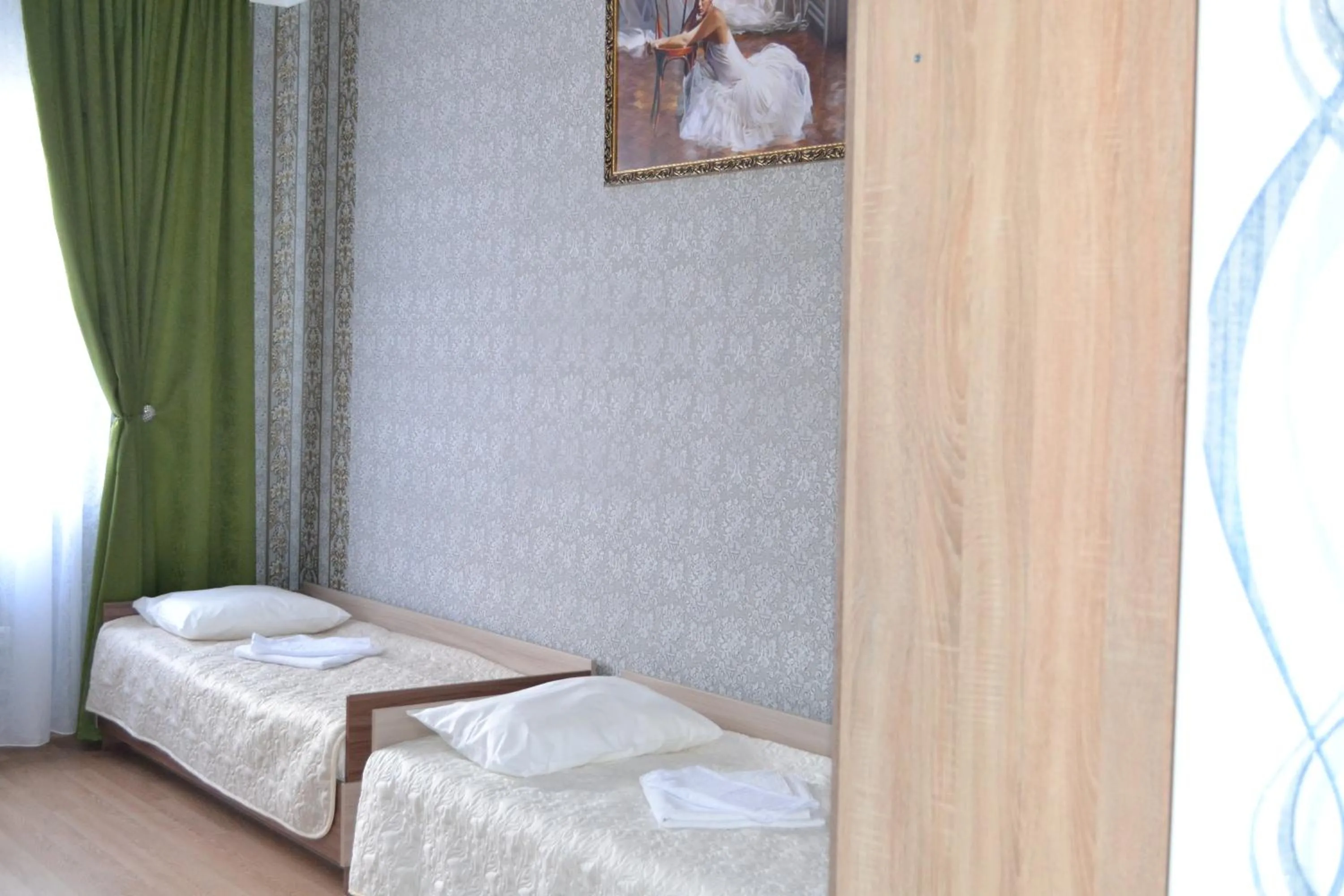 Bed in Hotel Alash