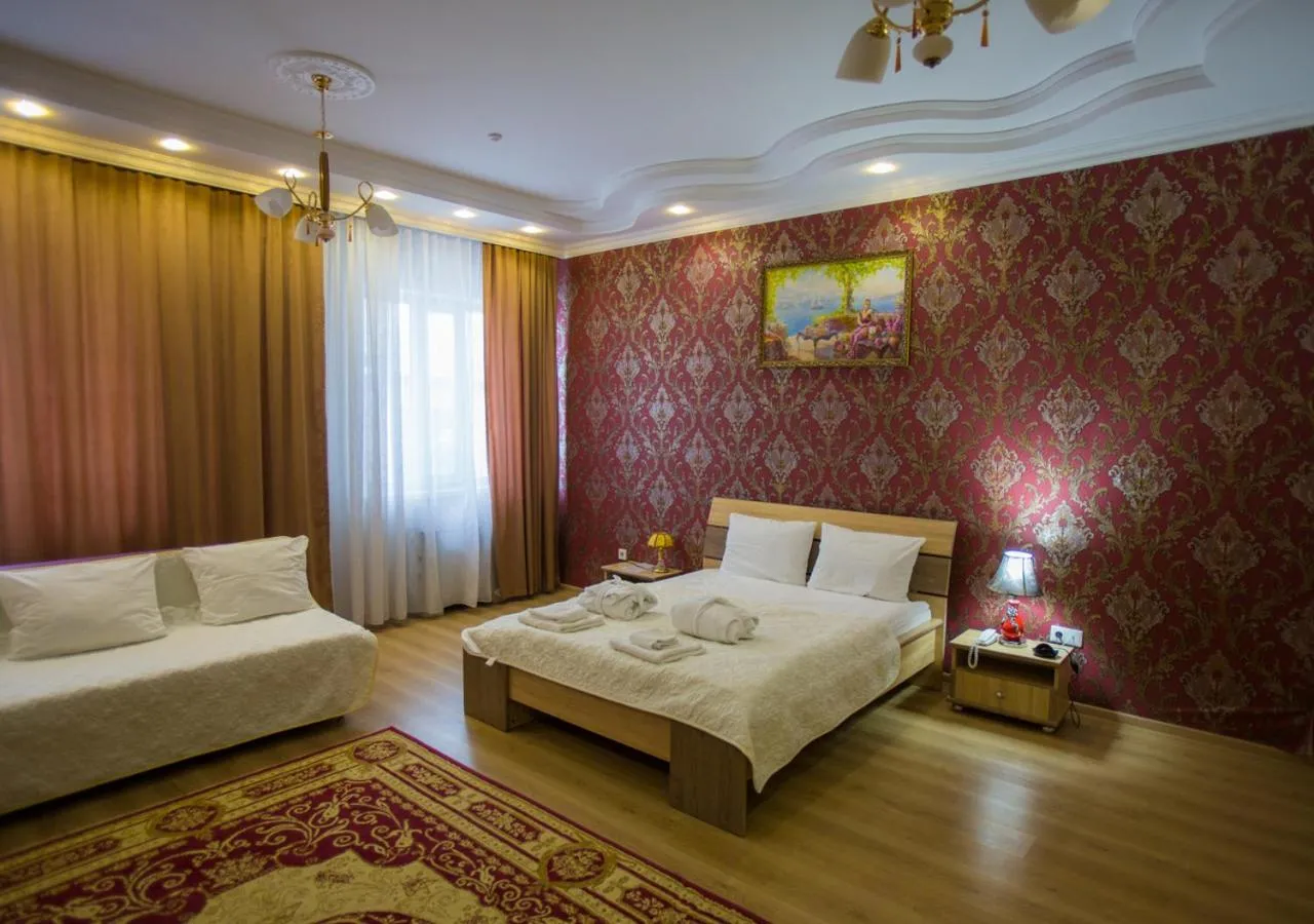 Bed in Hotel Alash