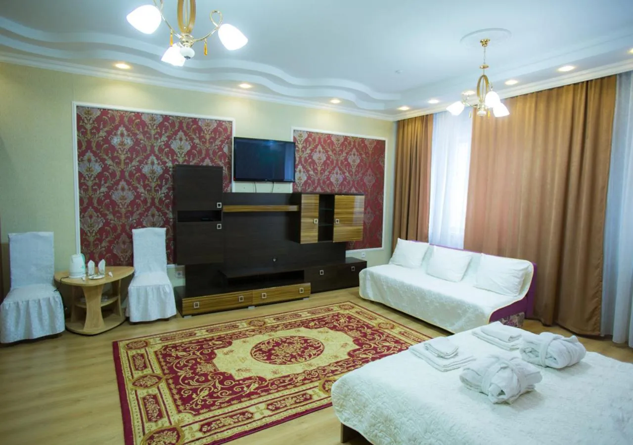 Bed in Hotel Alash