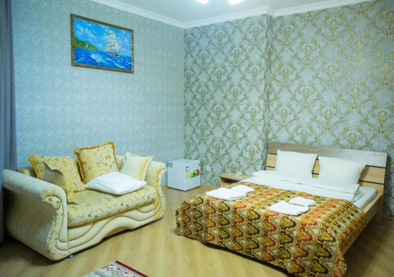 Bed in Hotel Alash