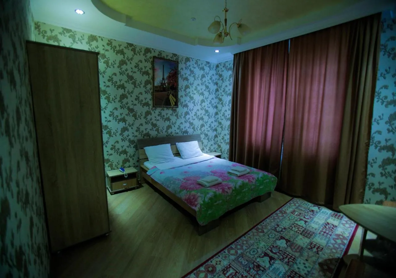 Bed in Hotel Alash