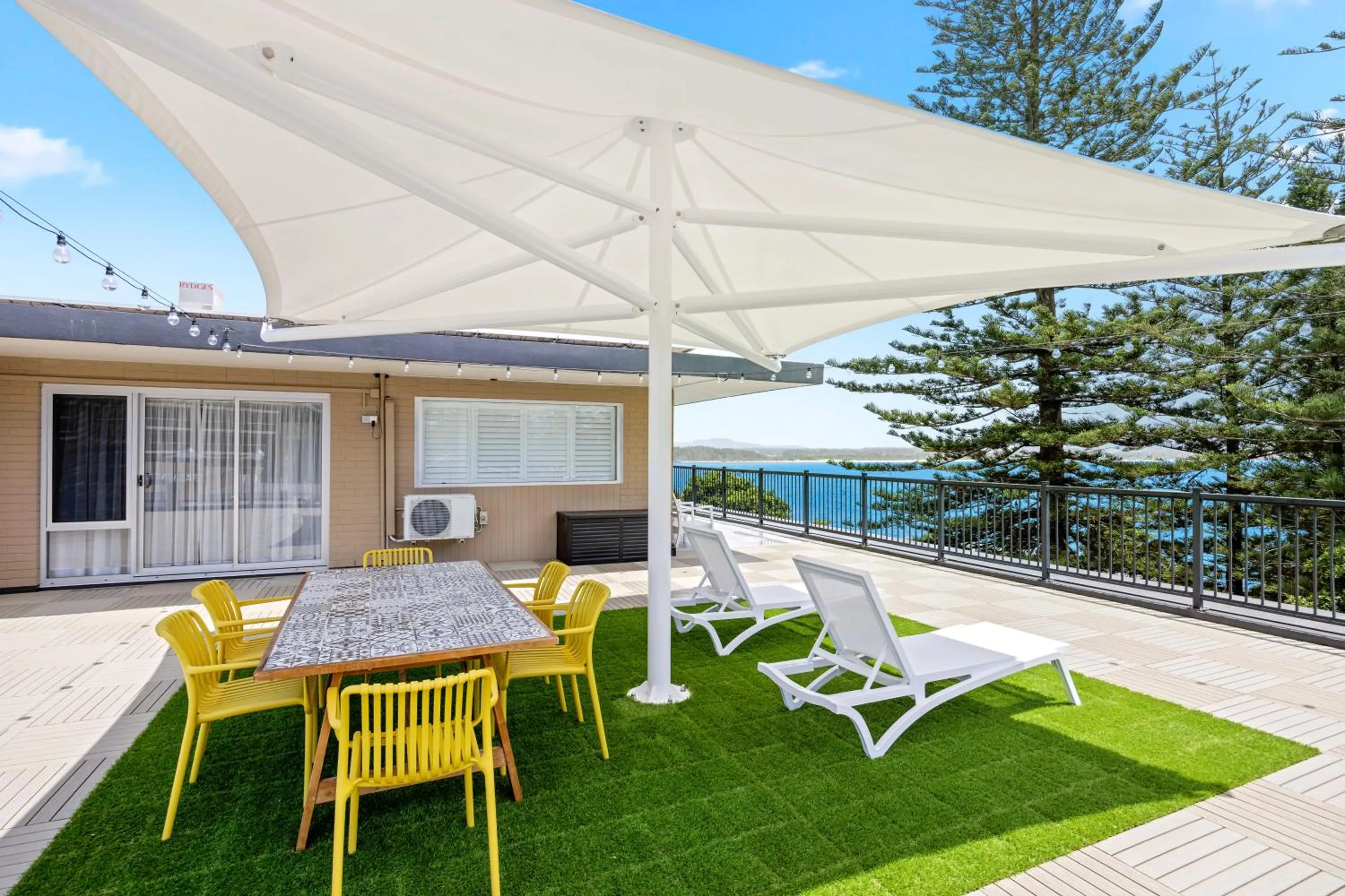 Balcony/Terrace in El Motor Inn