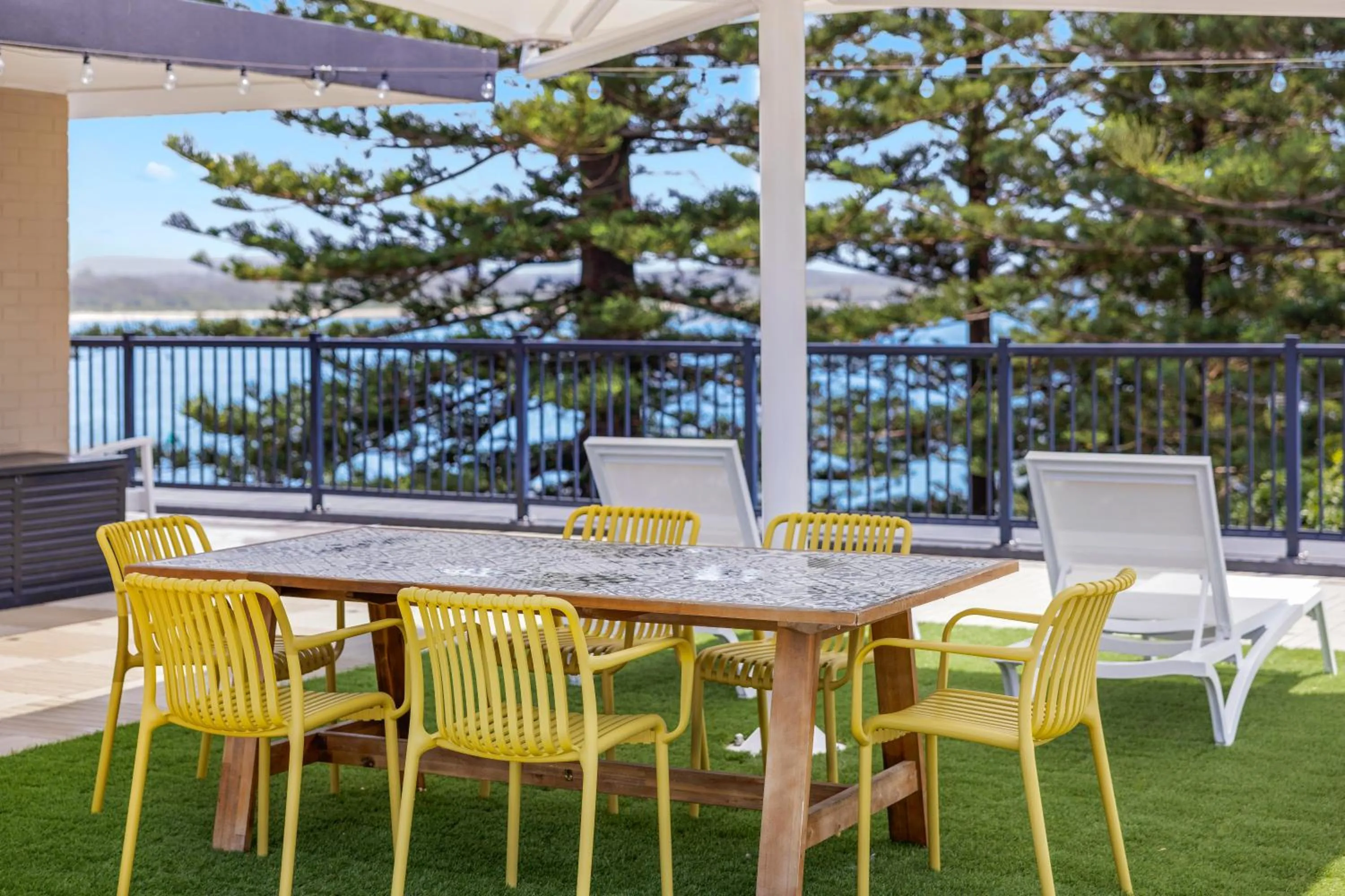 Balcony/Terrace in El Motor Inn