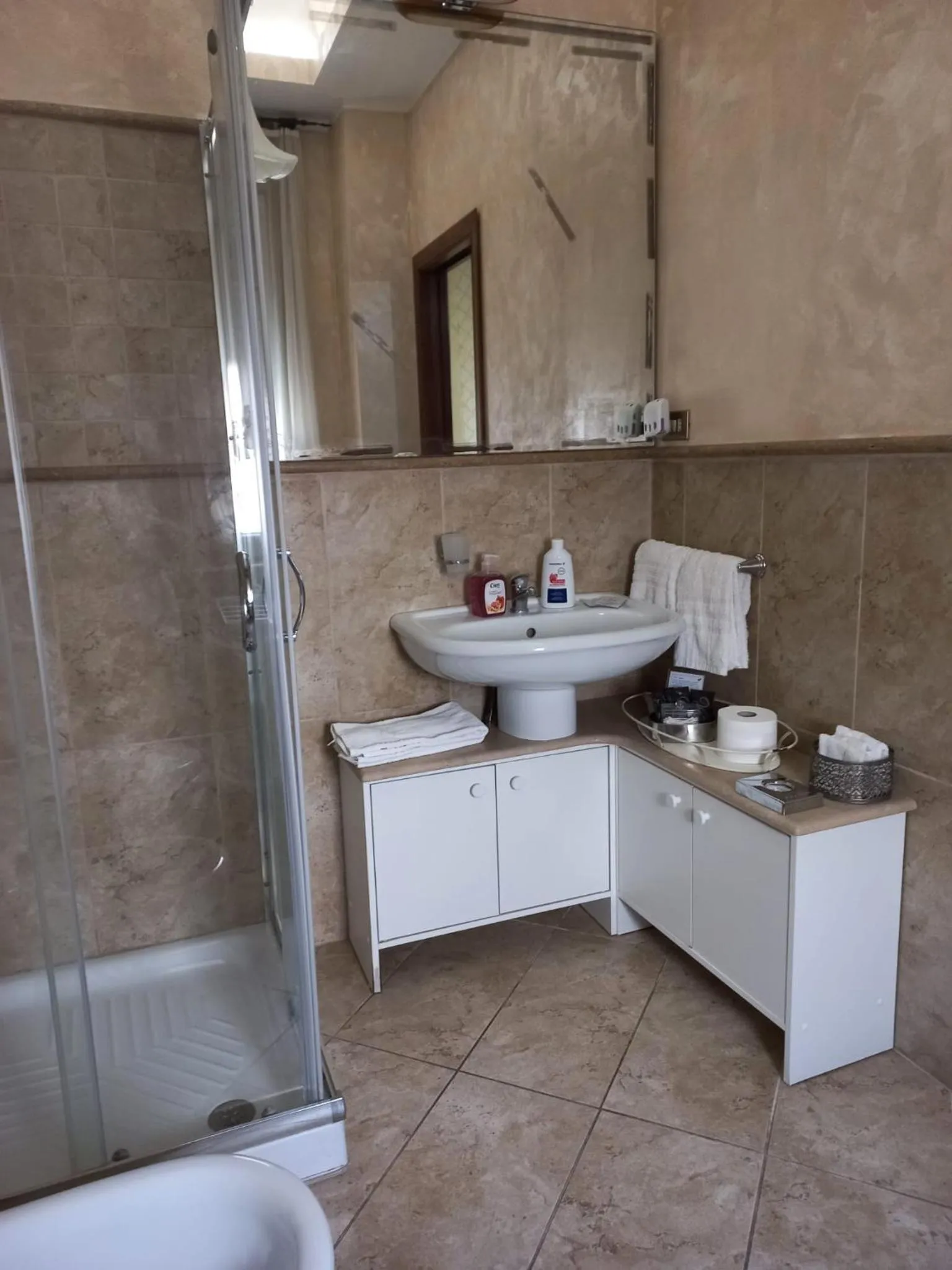 Bathroom in Lussuoso B&B