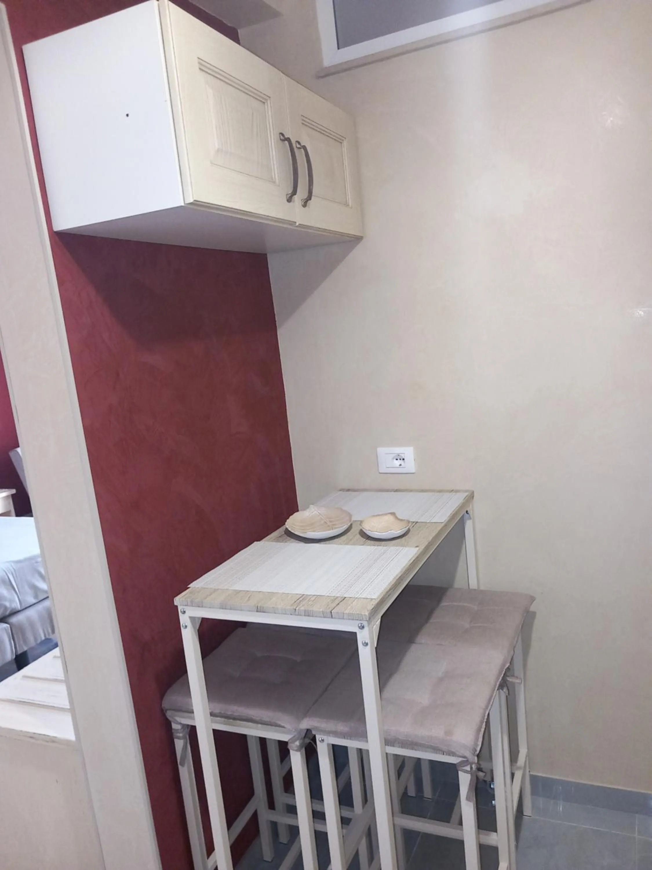 Dining area in Lussuoso B&B