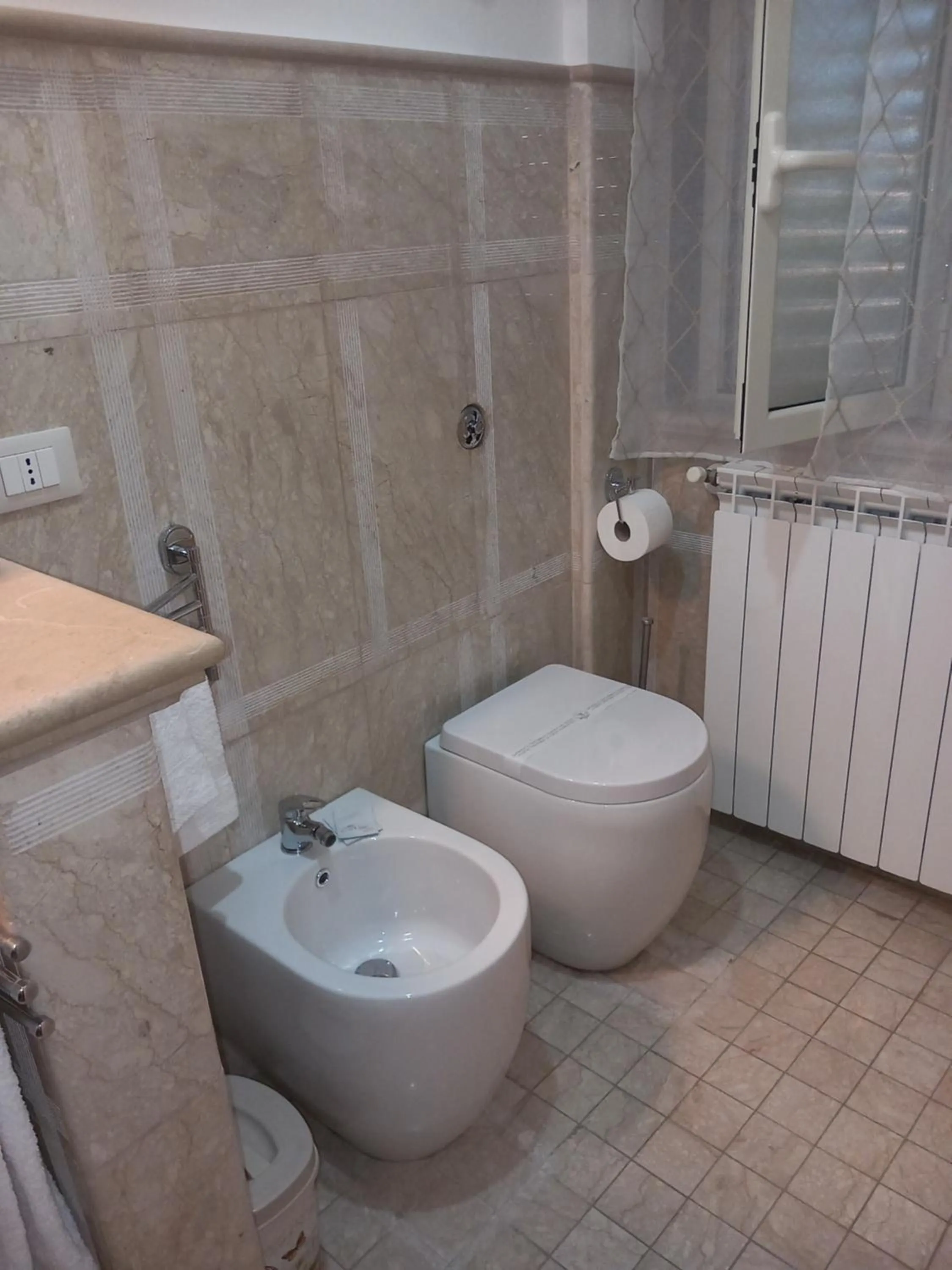 Bathroom in Lussuoso B&B