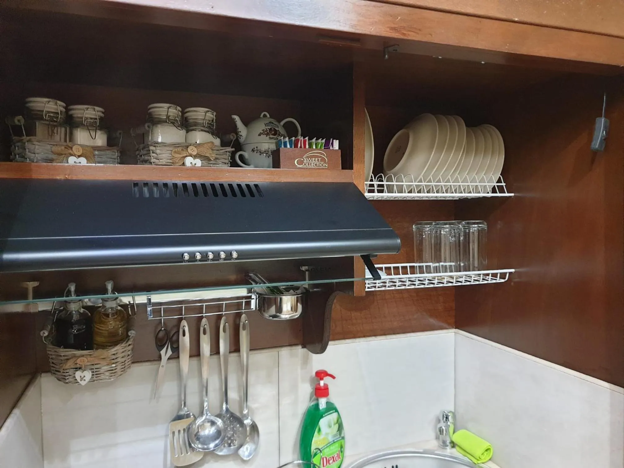 Kitchen or kitchenette in Lussuoso B&B
