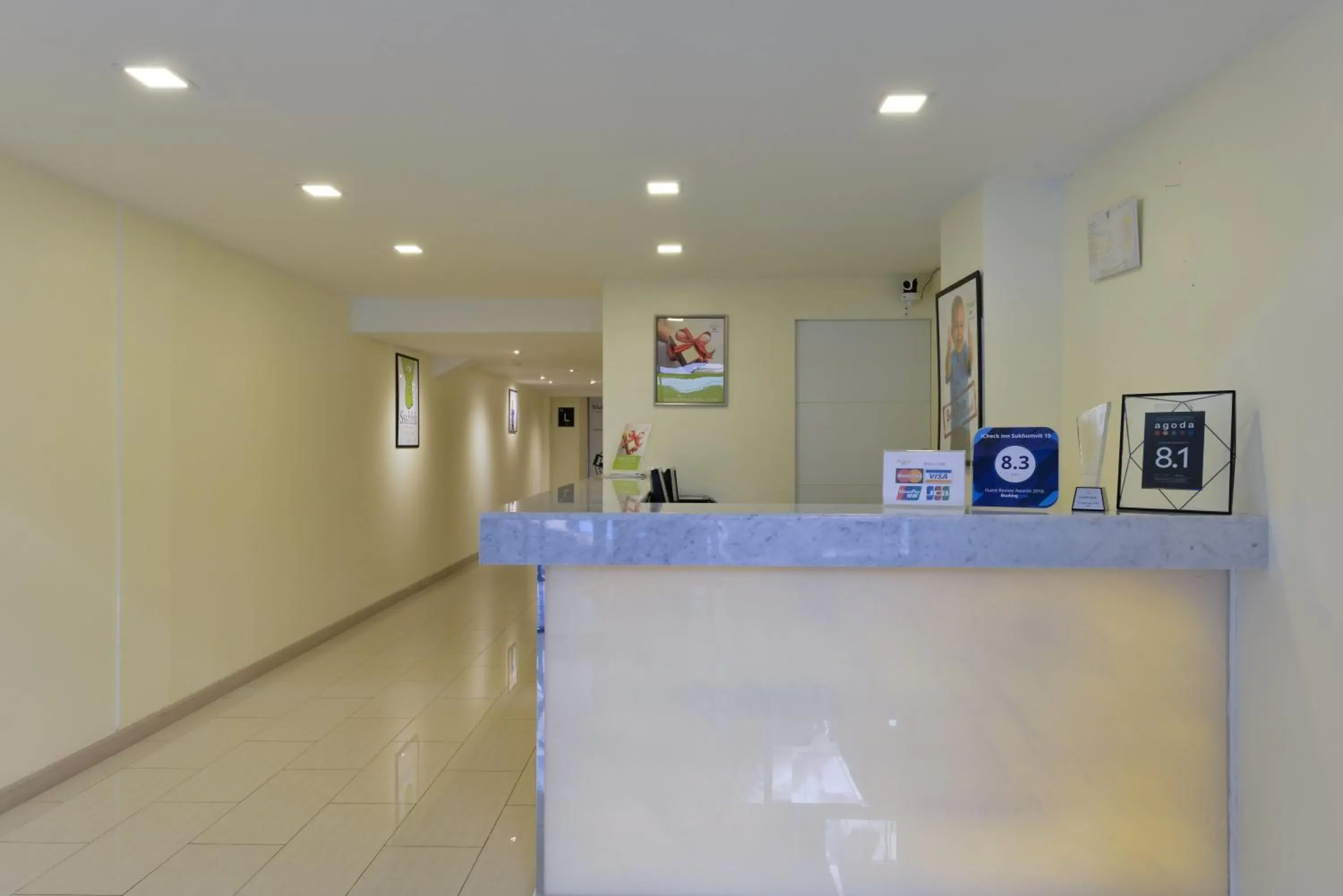 Lobby or reception in iCheck inn Sukhumvit 19 Lobby or reception in iCheck inn Sukhumvit 19