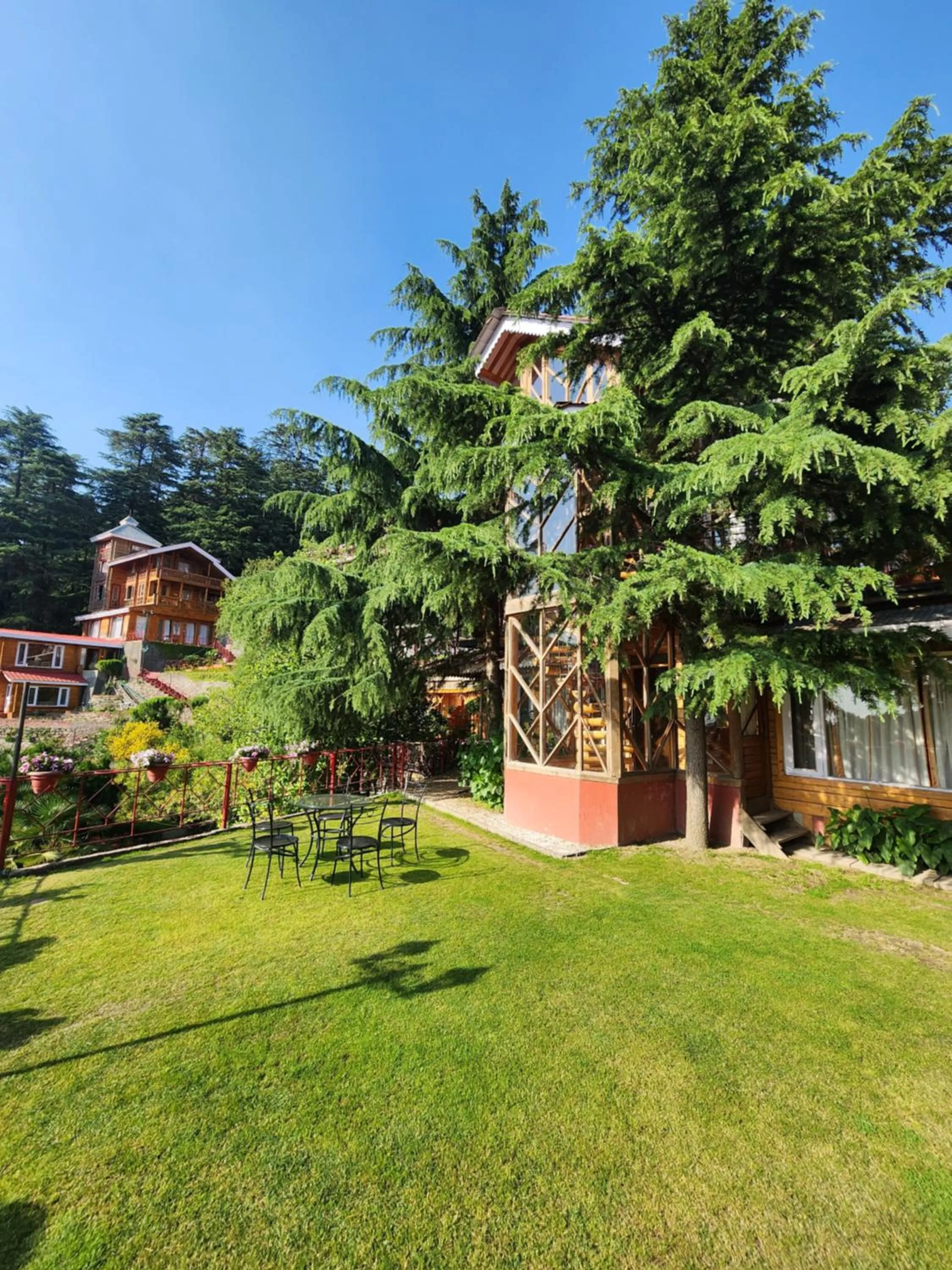 Property building in The Chalets Naldehra