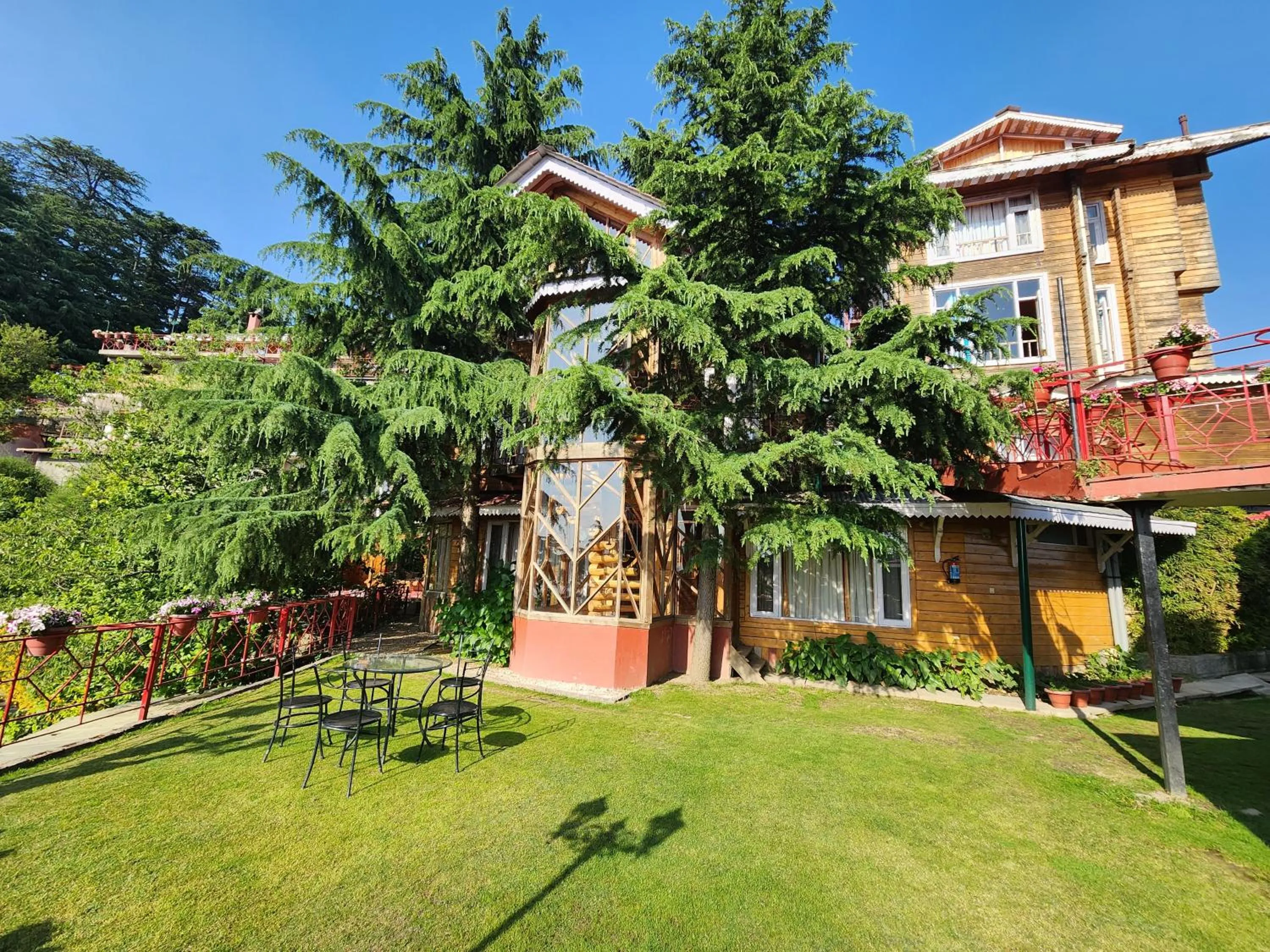 Property building in The Chalets Naldehra