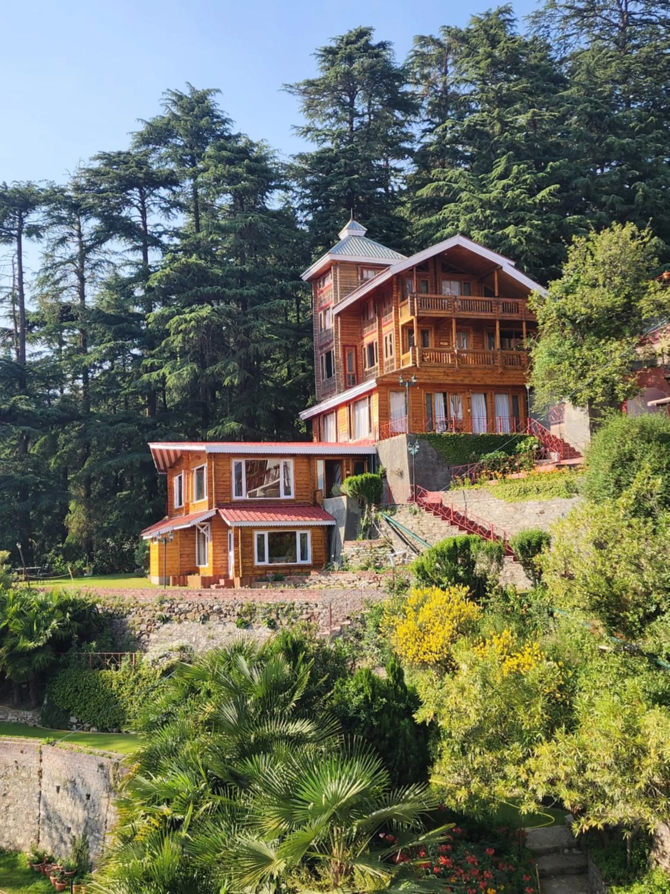 Property building in The Chalets Naldehra
