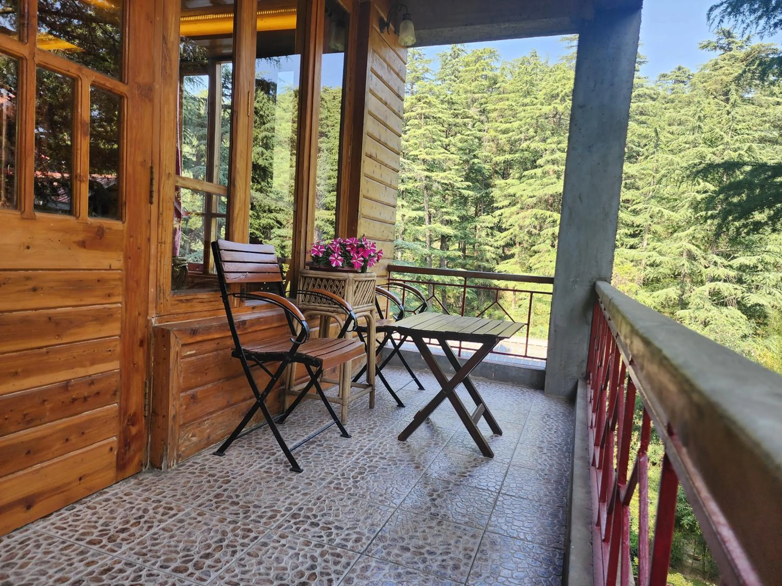 View (from property/room) in The Chalets Naldehra