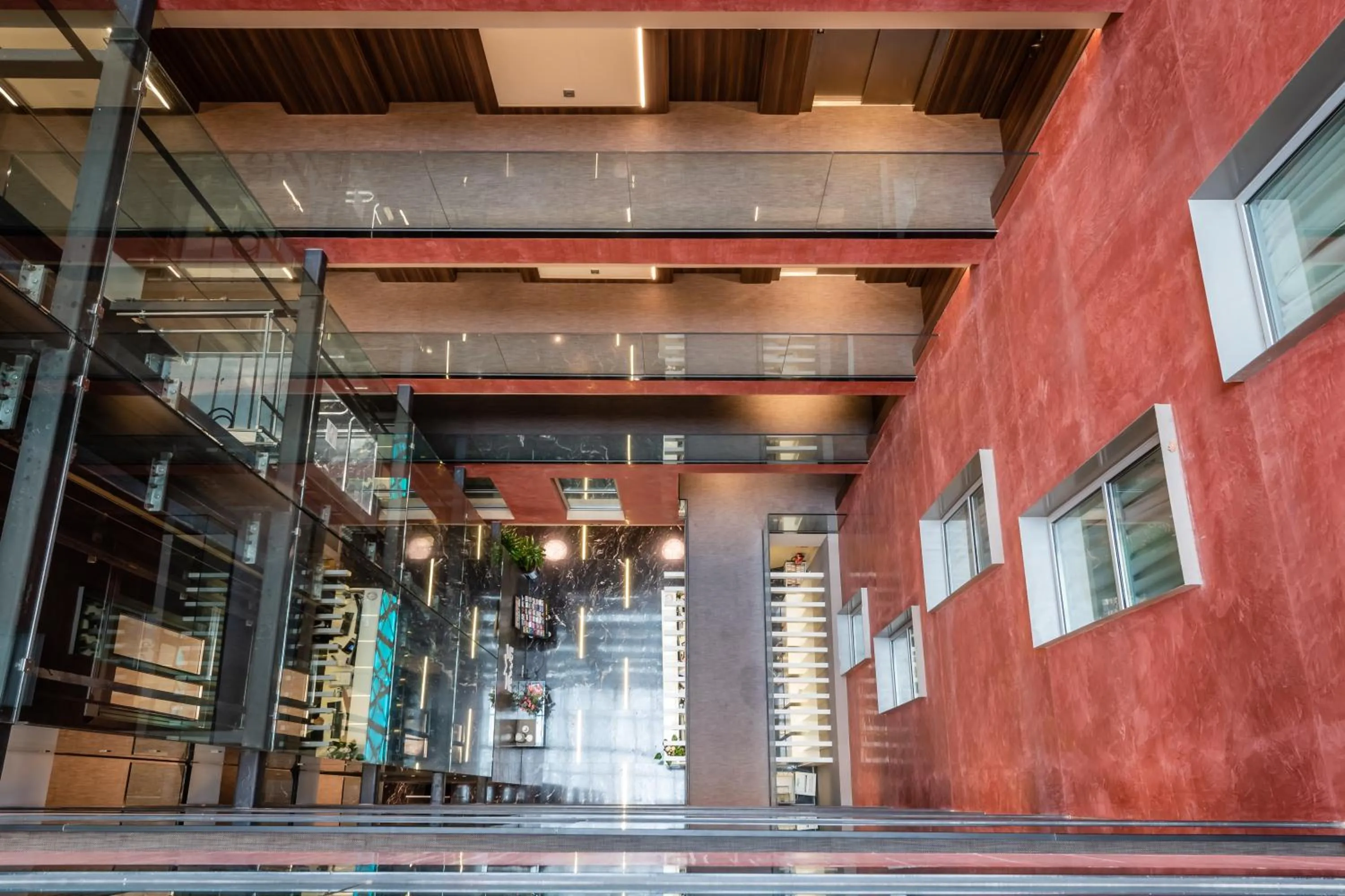 Property building in Arya Stadium Hotel