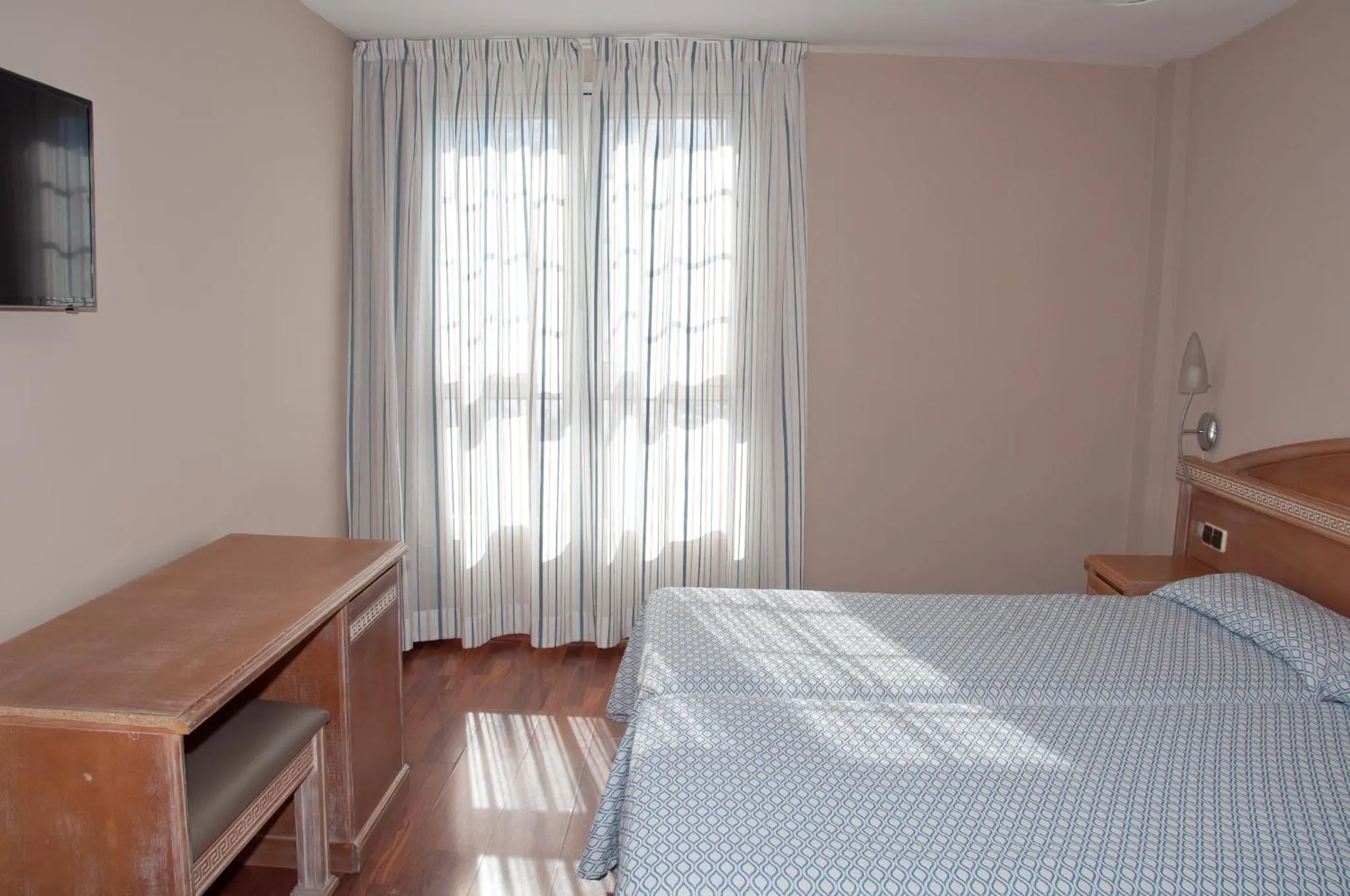 Bed in Hotel Reino Nevado