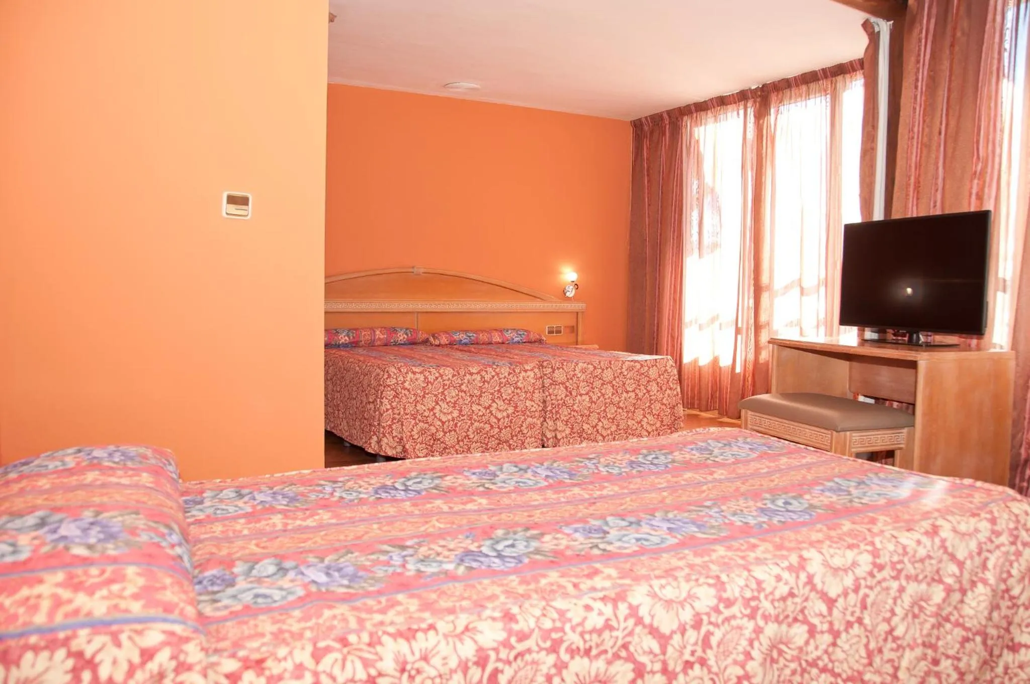 Bed in Hotel Reino Nevado