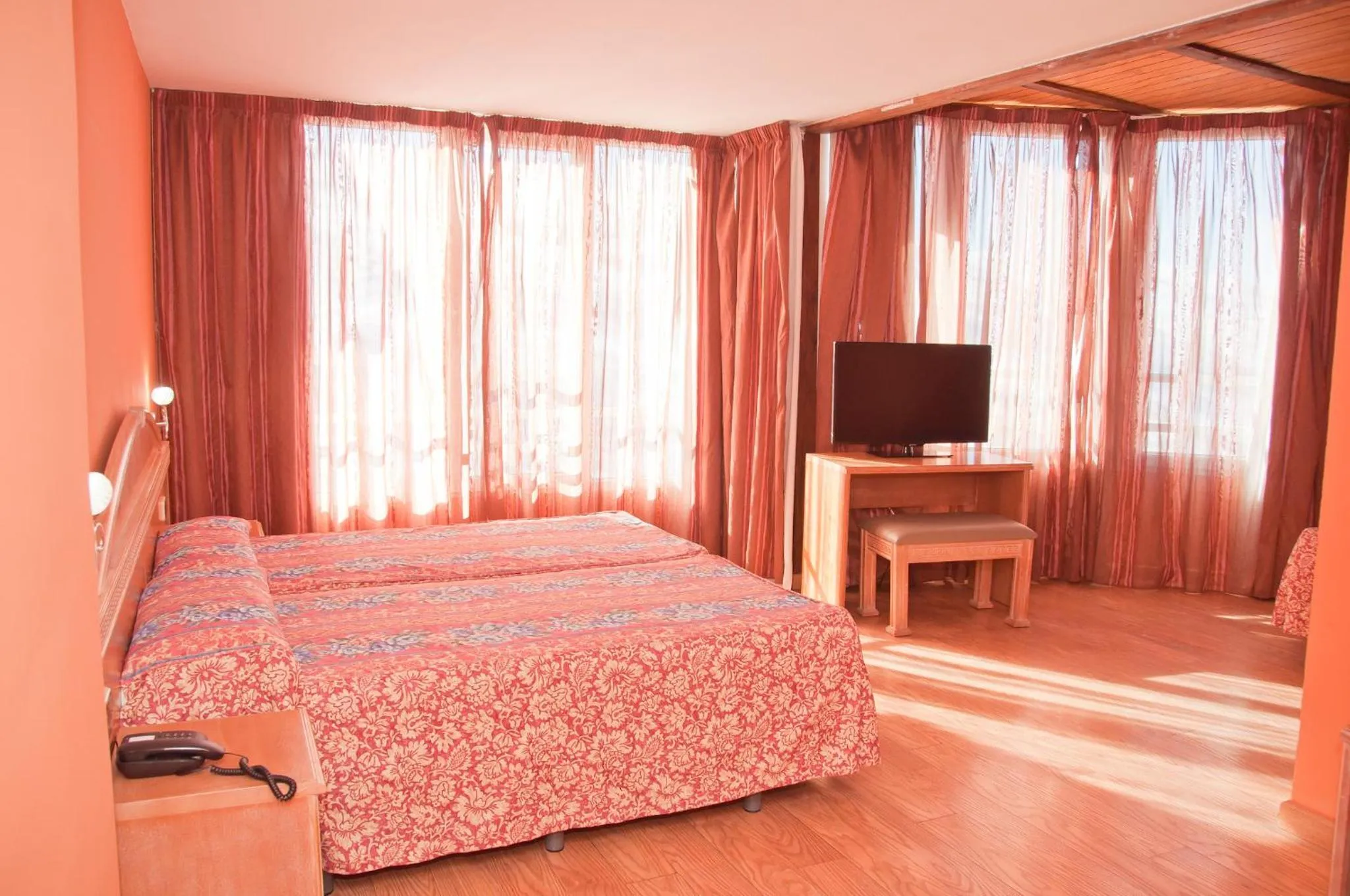 Bed in Hotel Reino Nevado