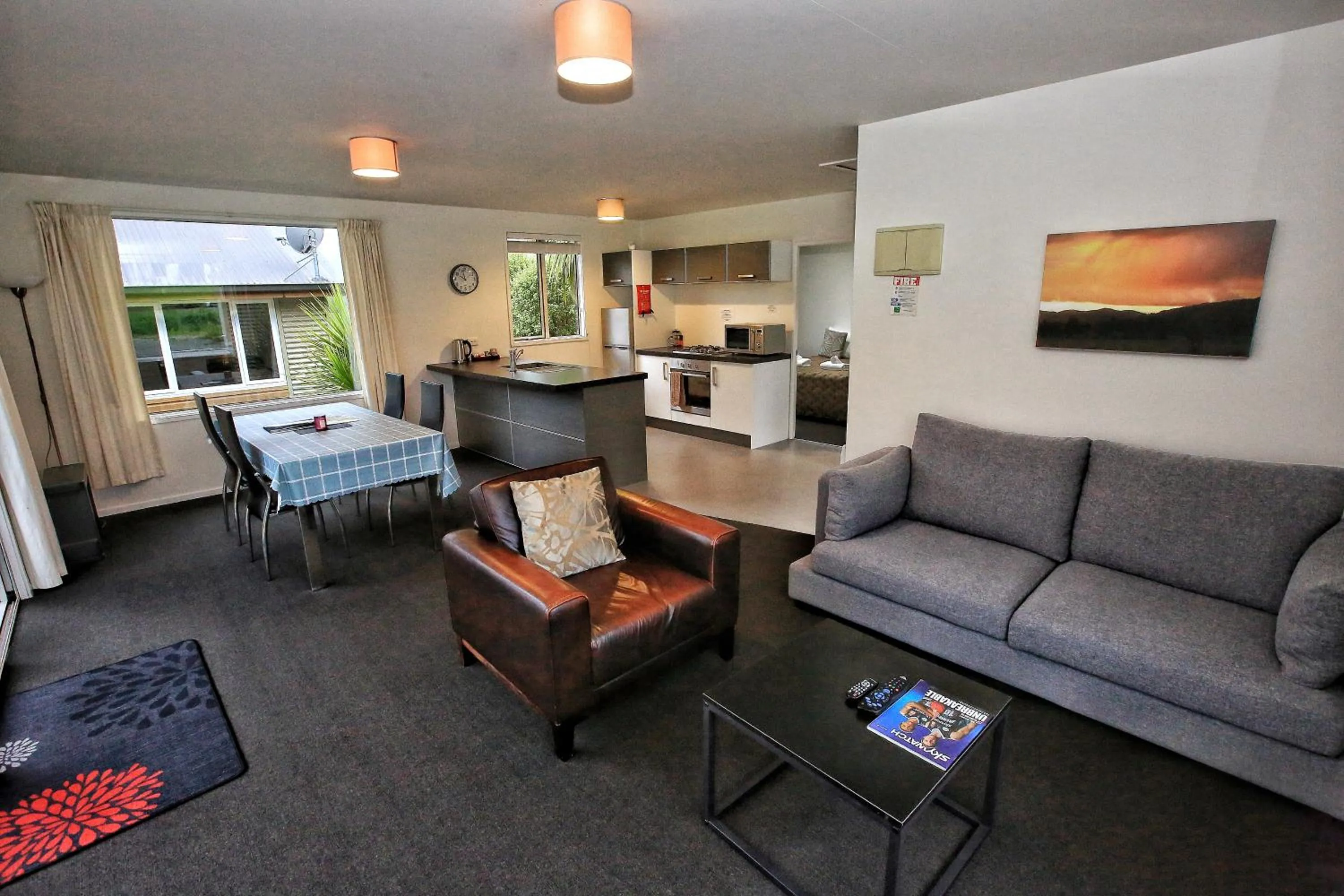 Bed in Franz Alpine Retreat