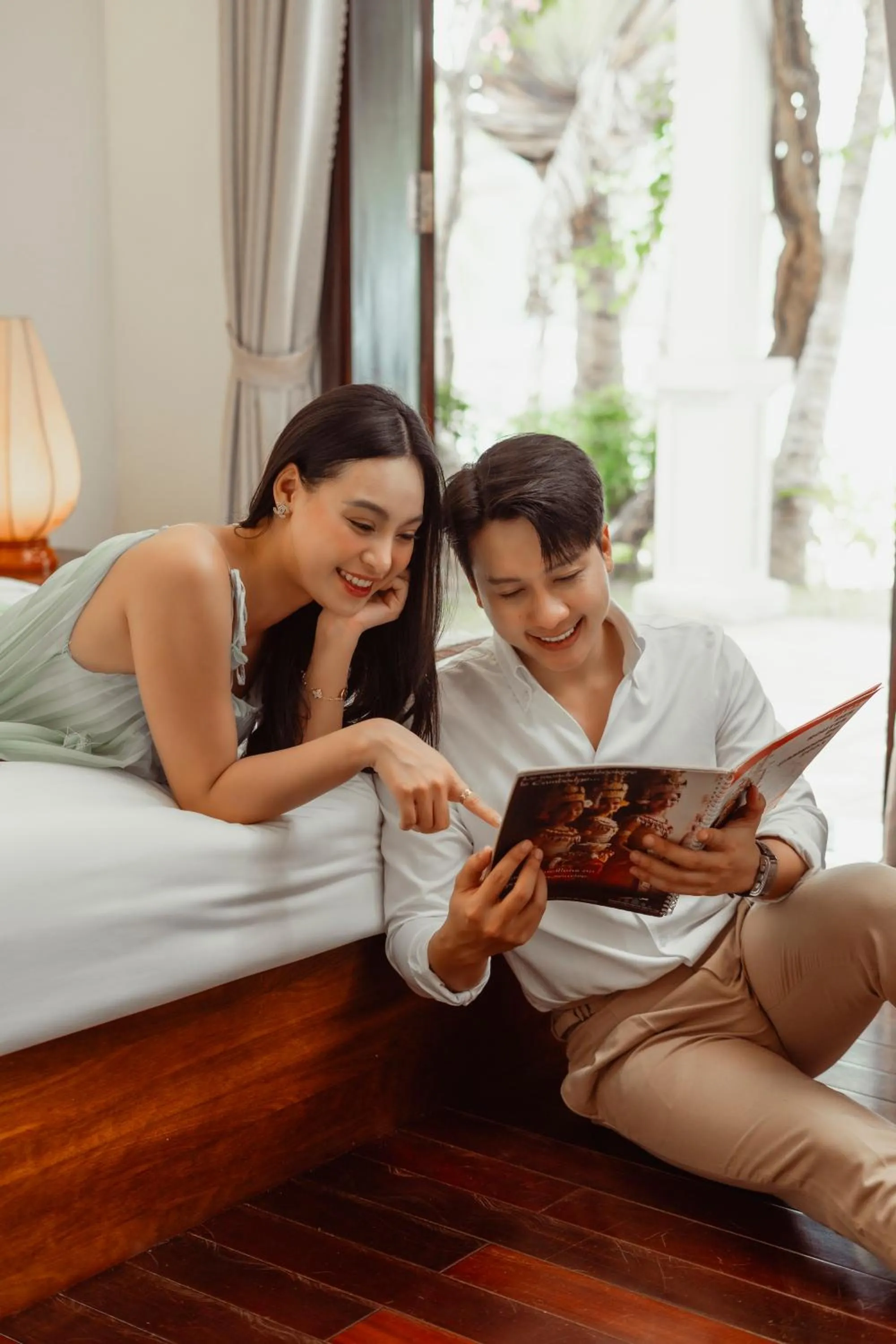 Bed in Son Tra Beach Resort & Spa Danang