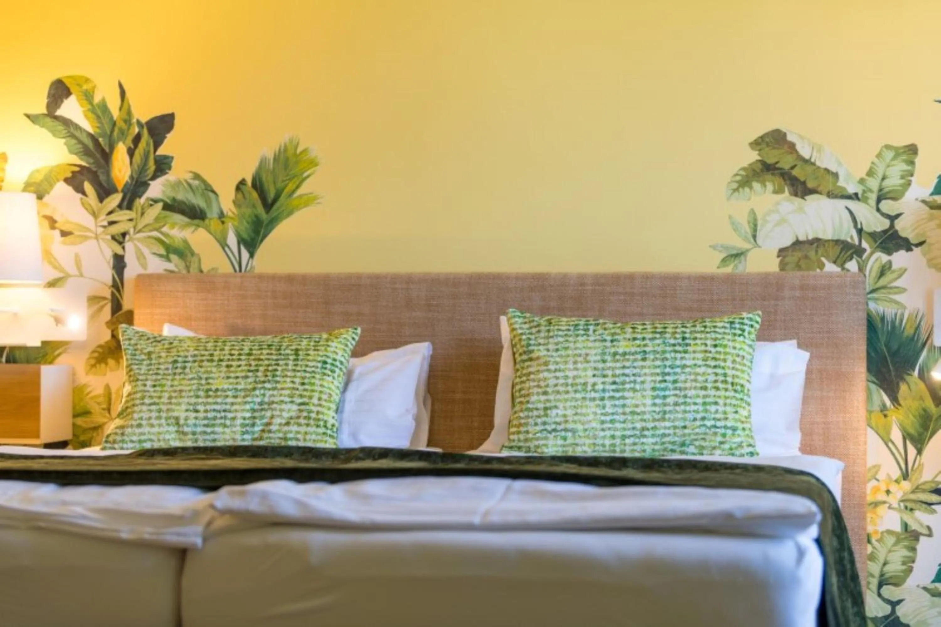 Bed in Hotel Viva Sky