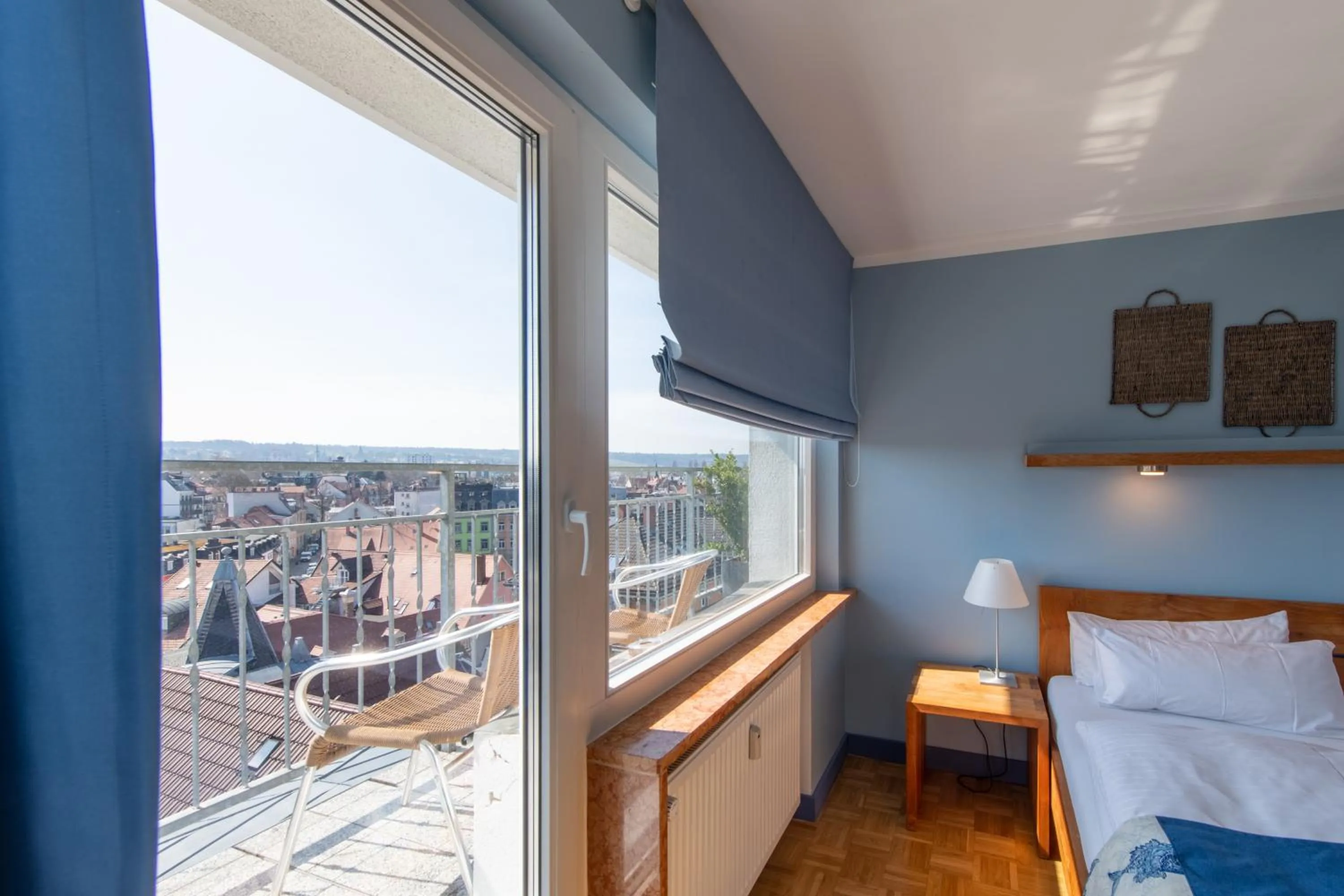 View (from property/room), Bed in Hotel Viva Sky