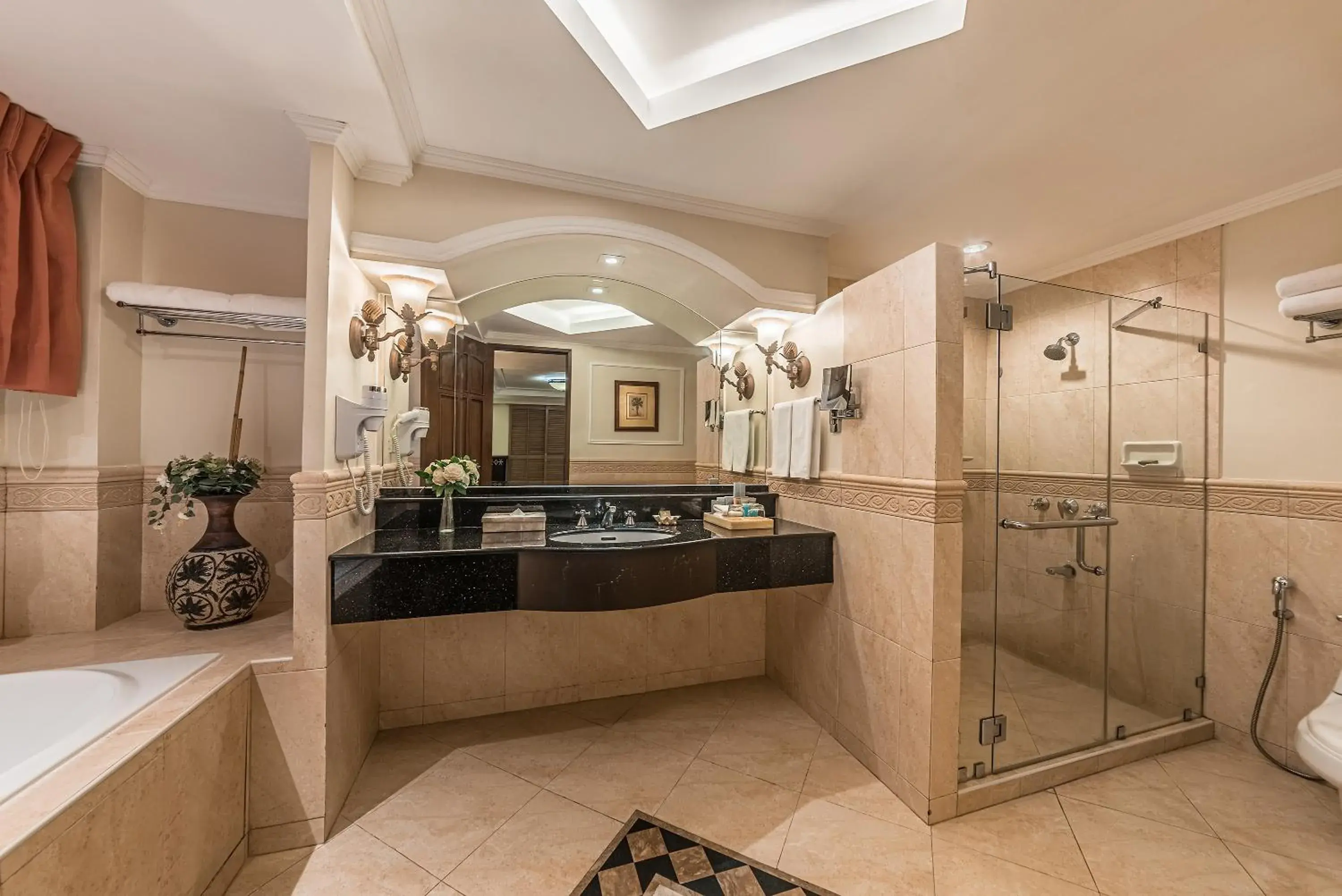 Bathroom in Henann Regency Resort and Spa Bathroom in Henann Regency Resort and Spa