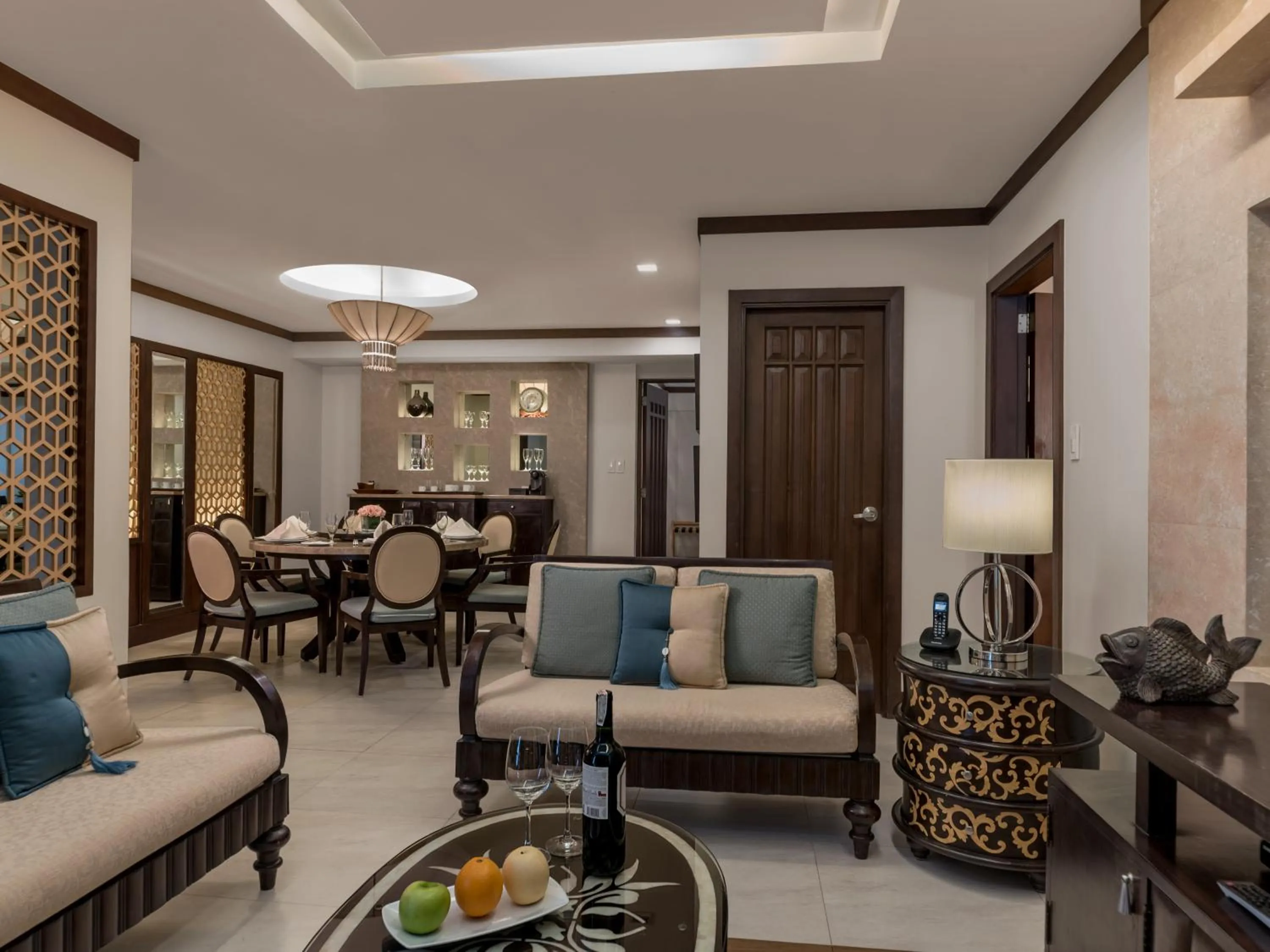 Seating area in Henann Regency Resort and Spa