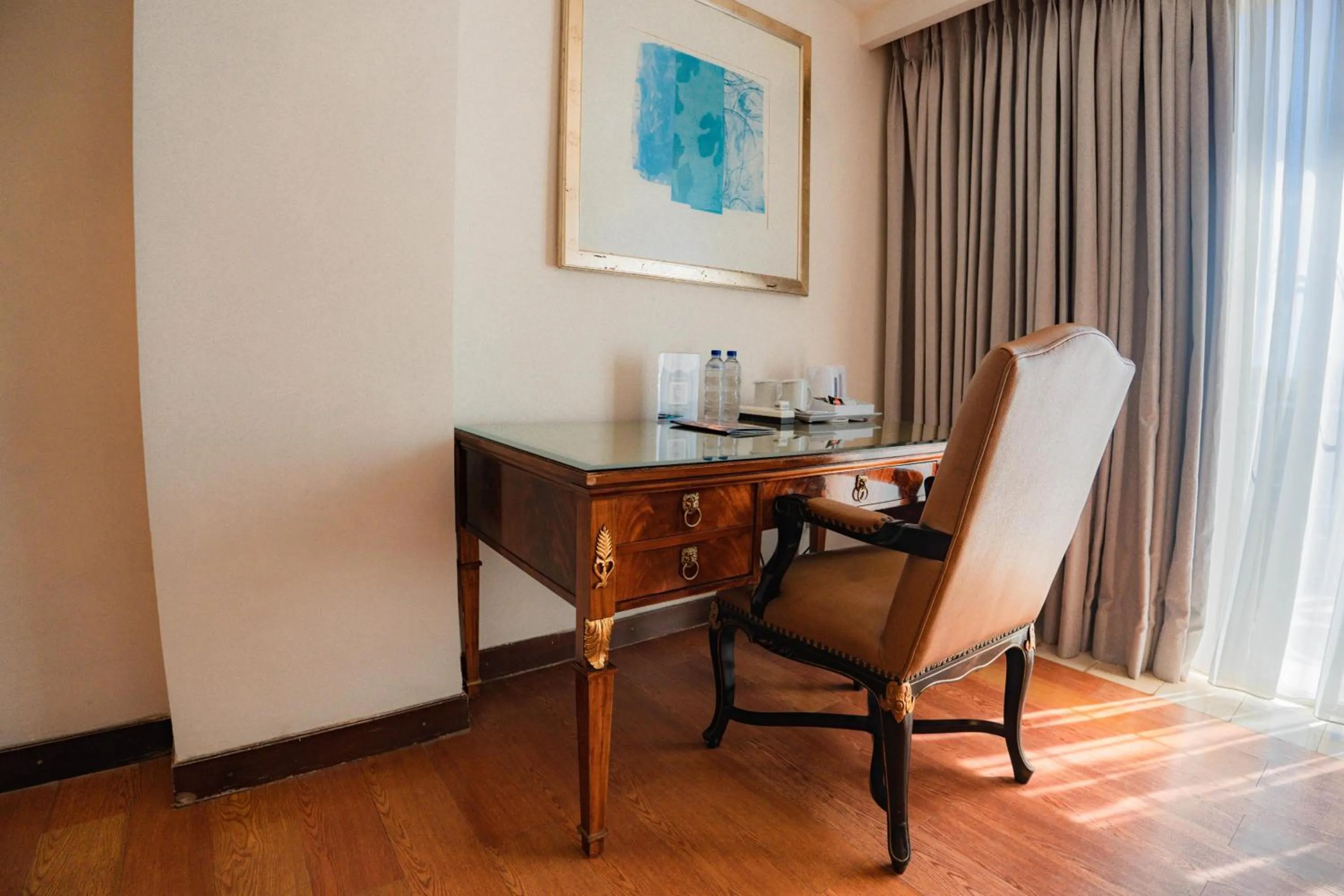 Seating area in Kuta Paradiso Hotel