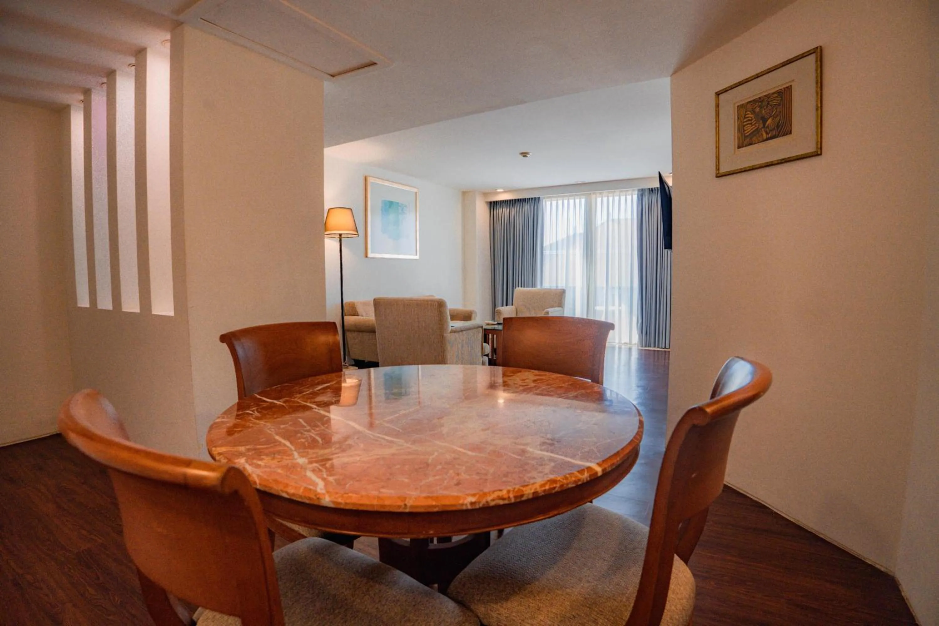 Seating area in Kuta Paradiso Hotel