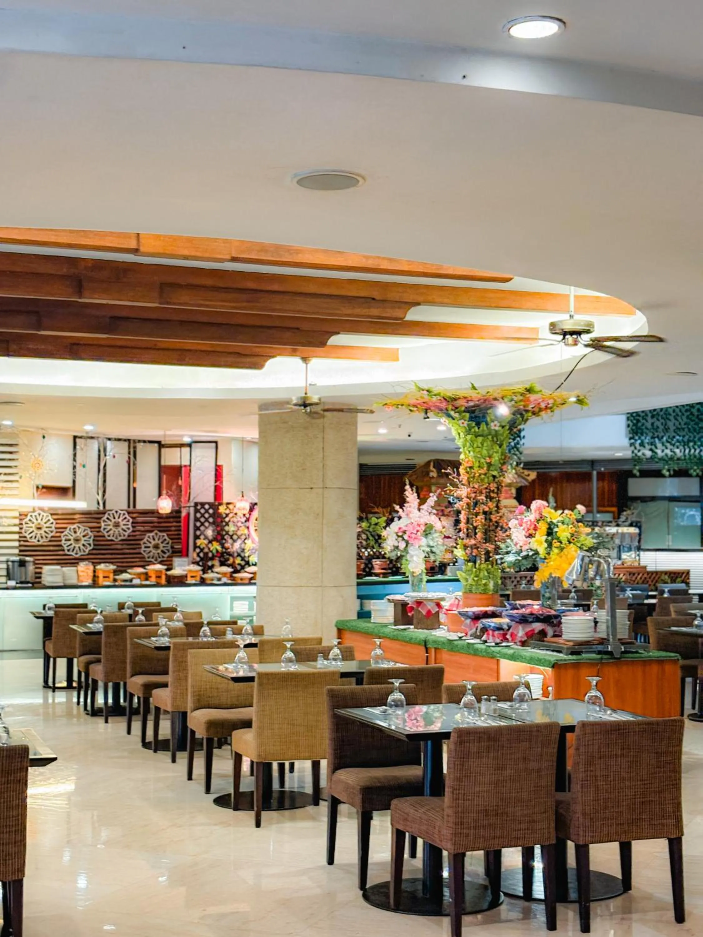 Restaurant/places to eat in Kuta Paradiso Hotel