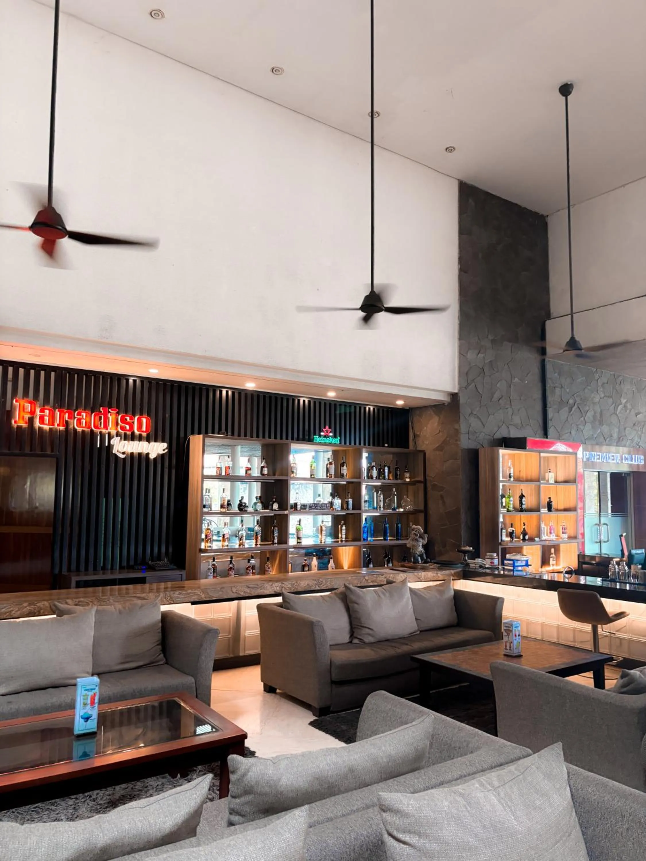 Seating area in Kuta Paradiso Hotel