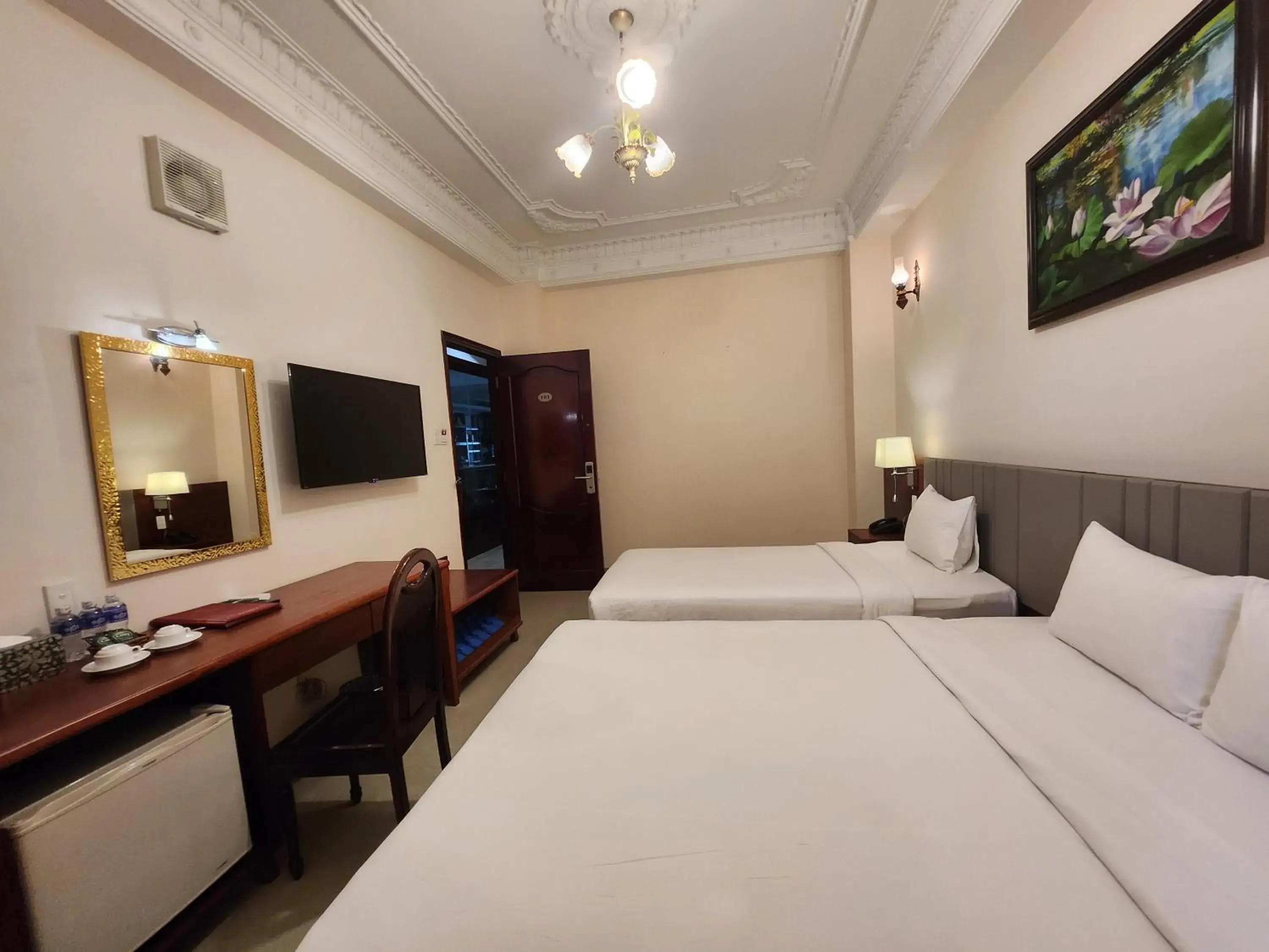 Bed in Bon Ami Hotel - Thiên Xuân Hotel Bed in Bon Ami Hotel - Thiên Xuân Hotel