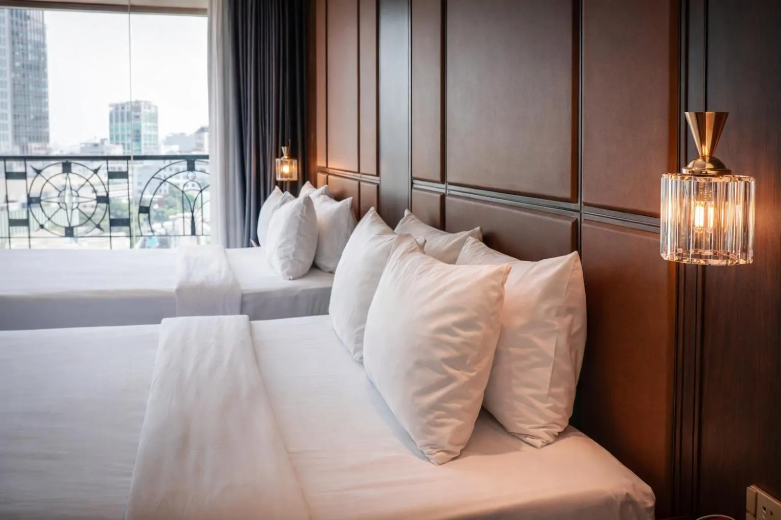 Bed in Bon Ami Hotel - Thiên Xuân Hotel