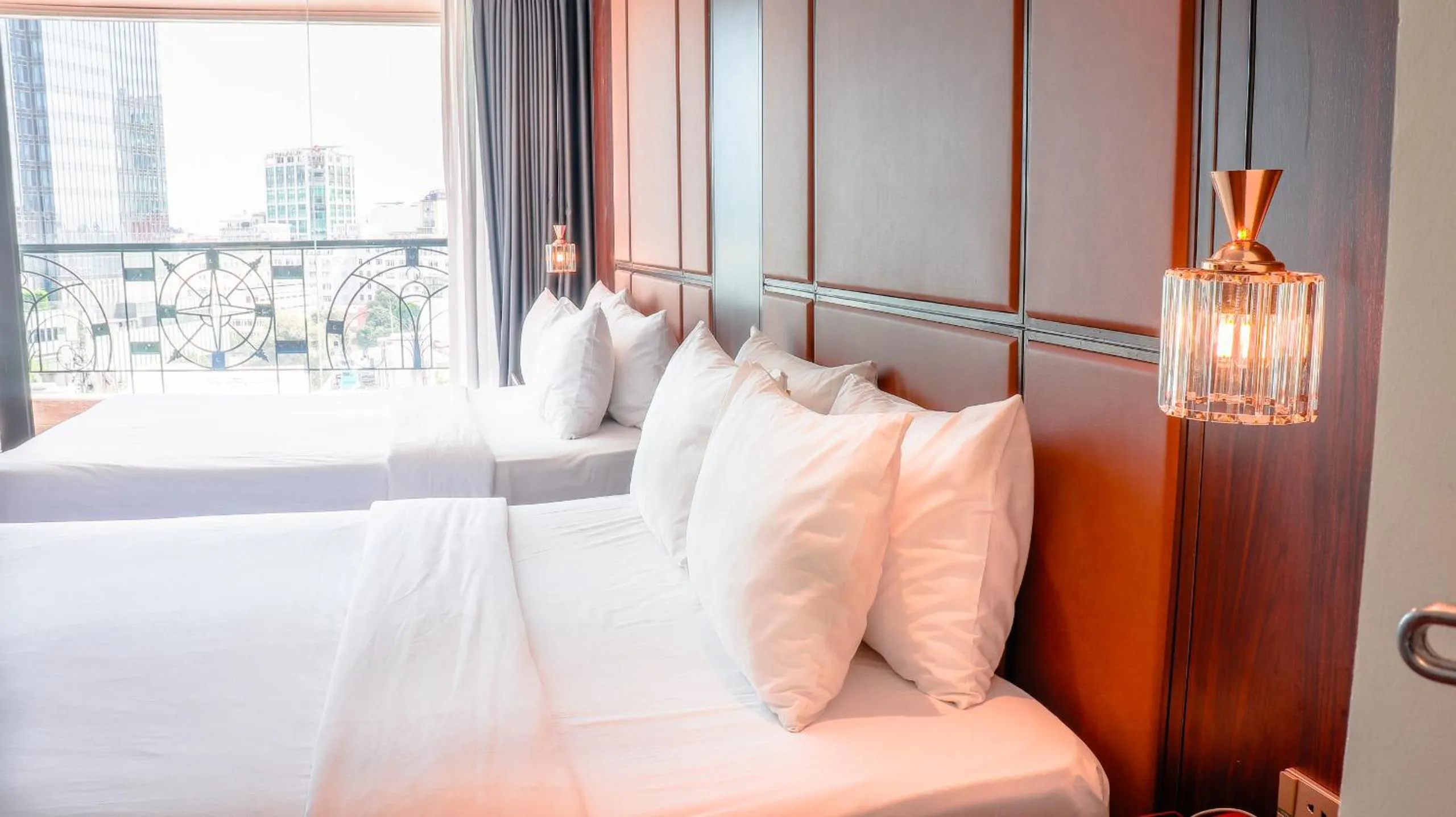 Bed in Bon Ami Hotel - Thiên Xuân Hotel