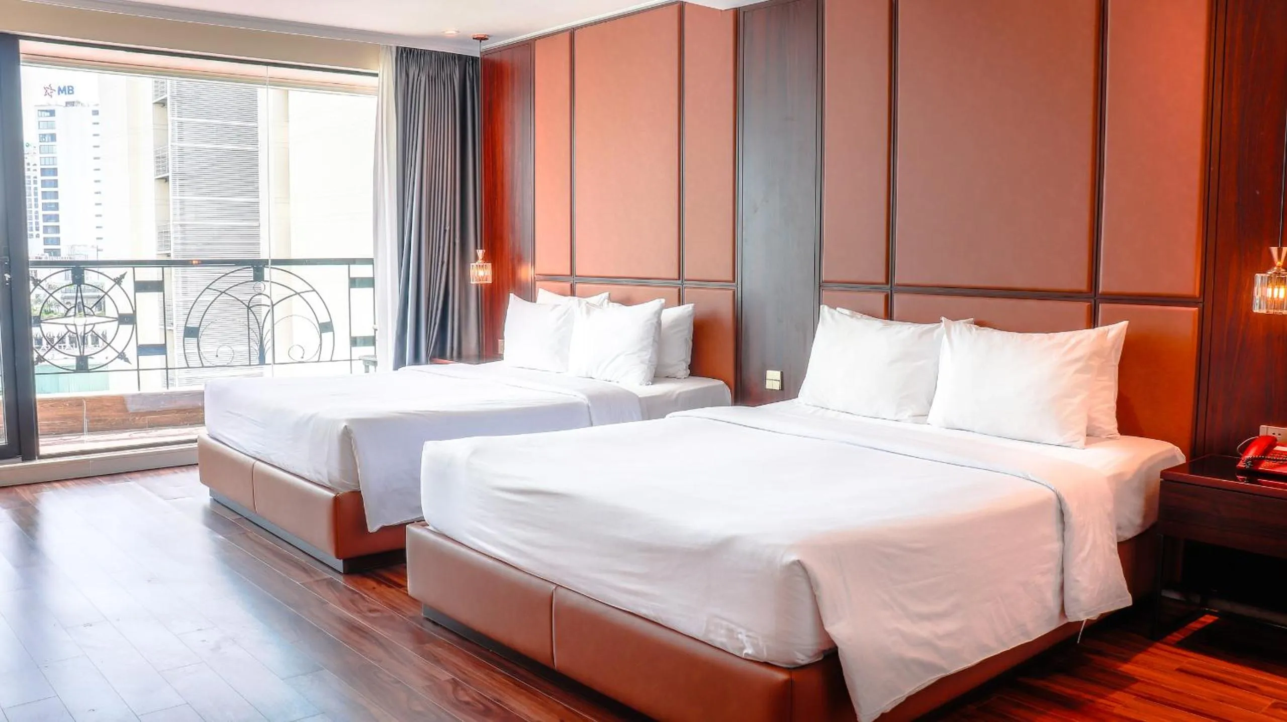 Bed in Bon Ami Hotel - Thiên Xuân Hotel