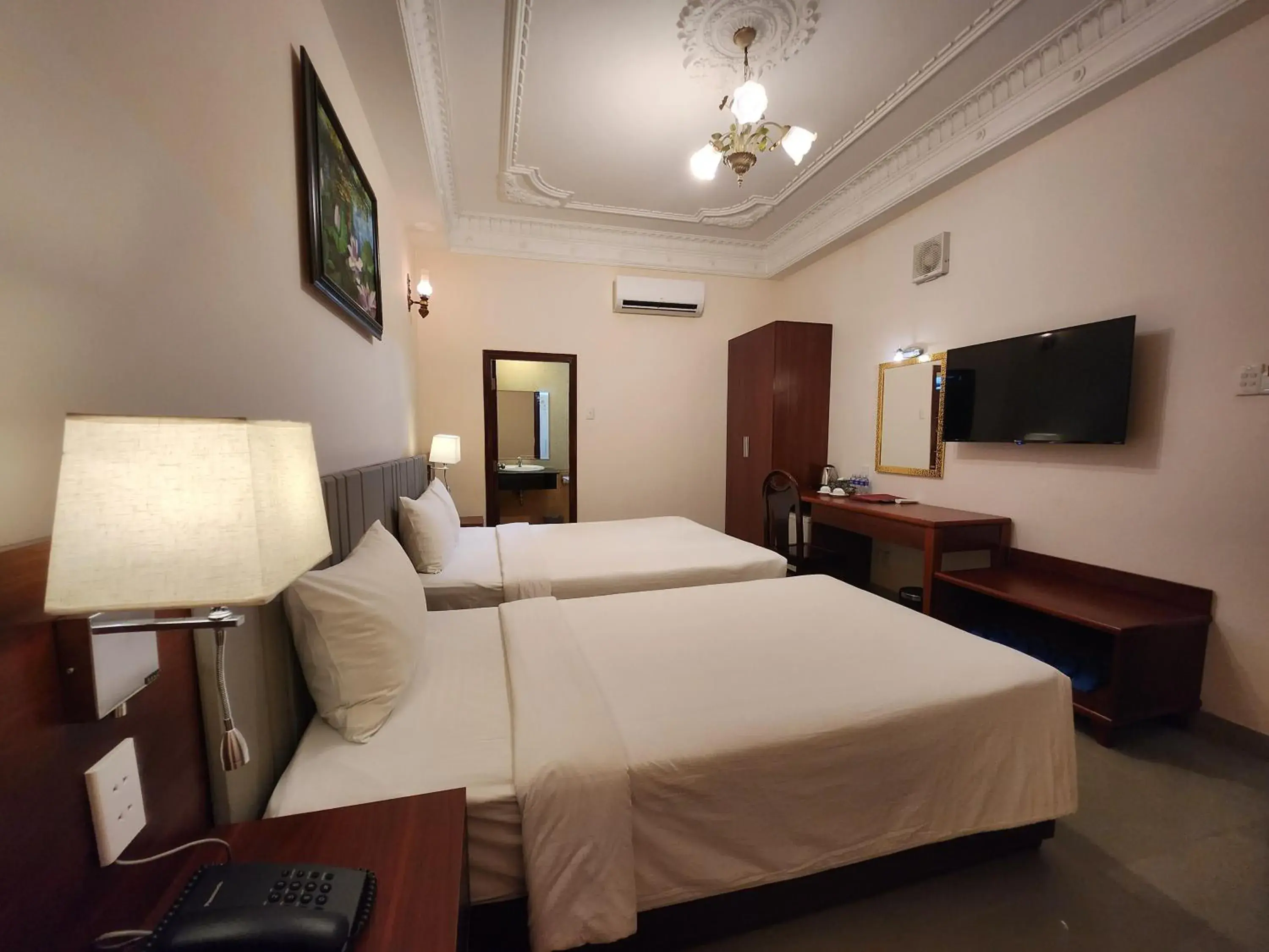 Bed in Bon Ami Hotel - Thiên Xuân Hotel Bed in Bon Ami Hotel - Thiên Xuân Hotel