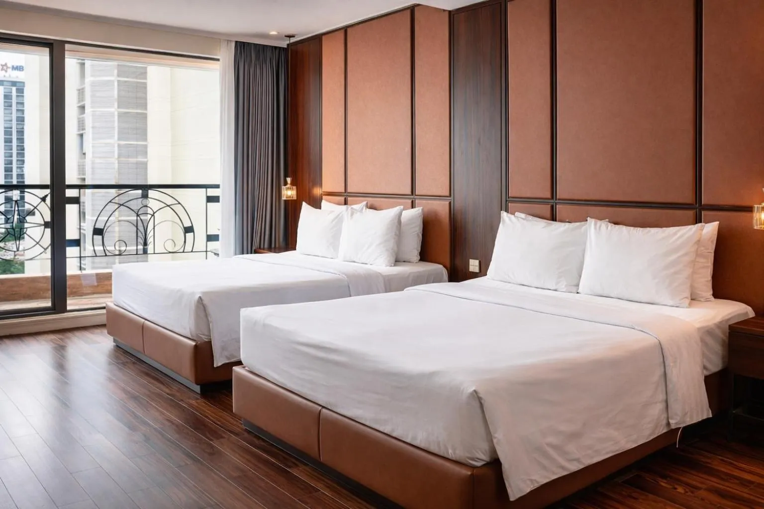 Bed in Bon Ami Hotel - Thiên Xuân Hotel