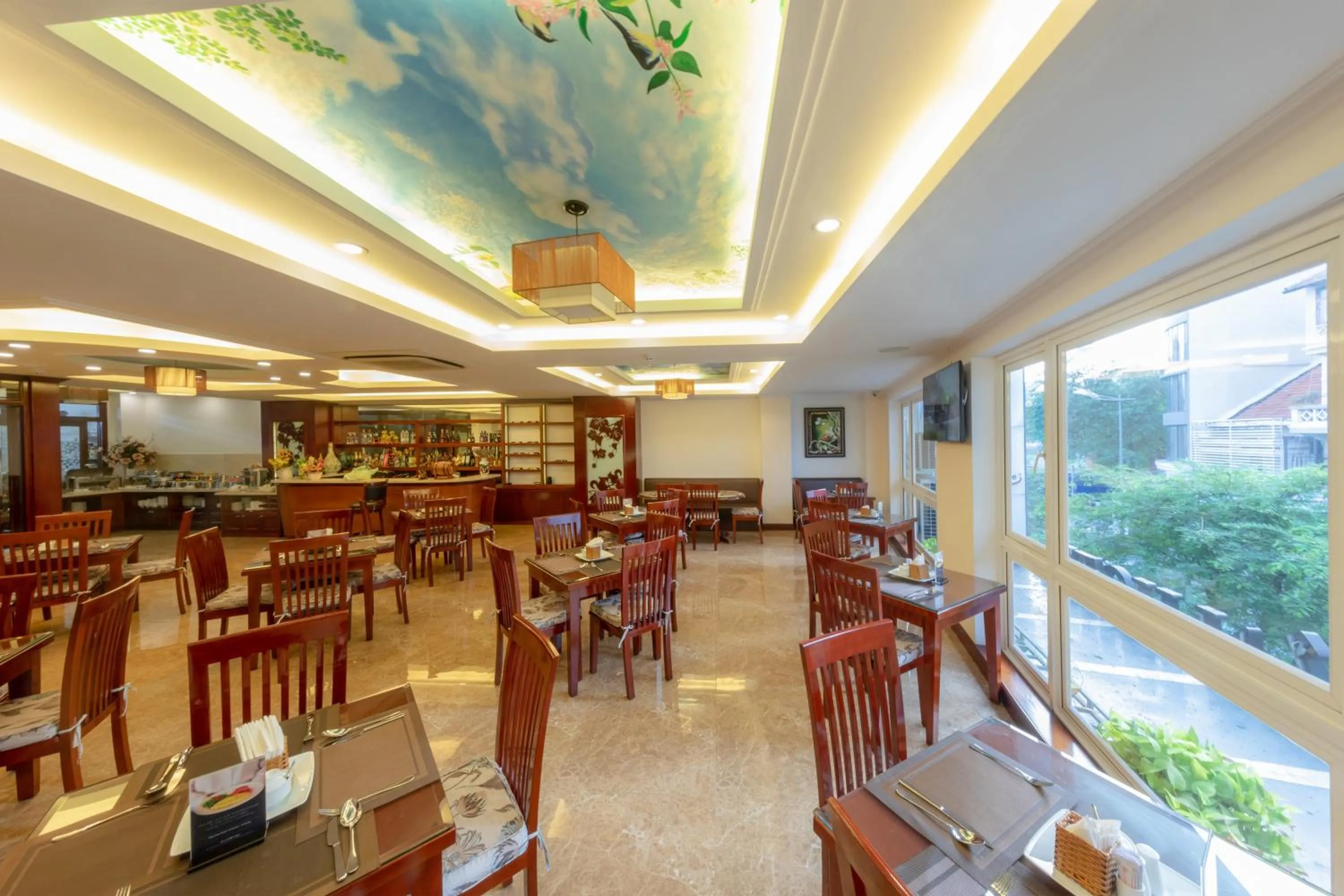 Breakfast in Bon Ami Hotel - Thiên Xuân Hotel